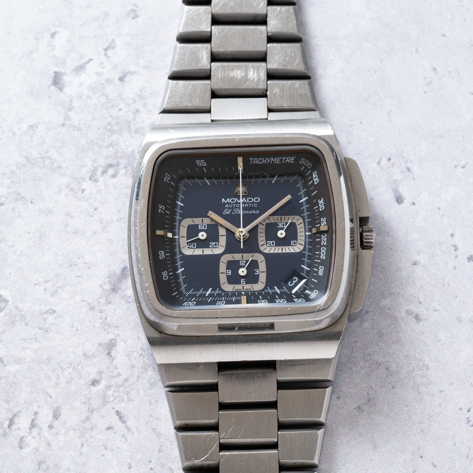 Movado El Primero Chronograph 'TV Case' - Image 6