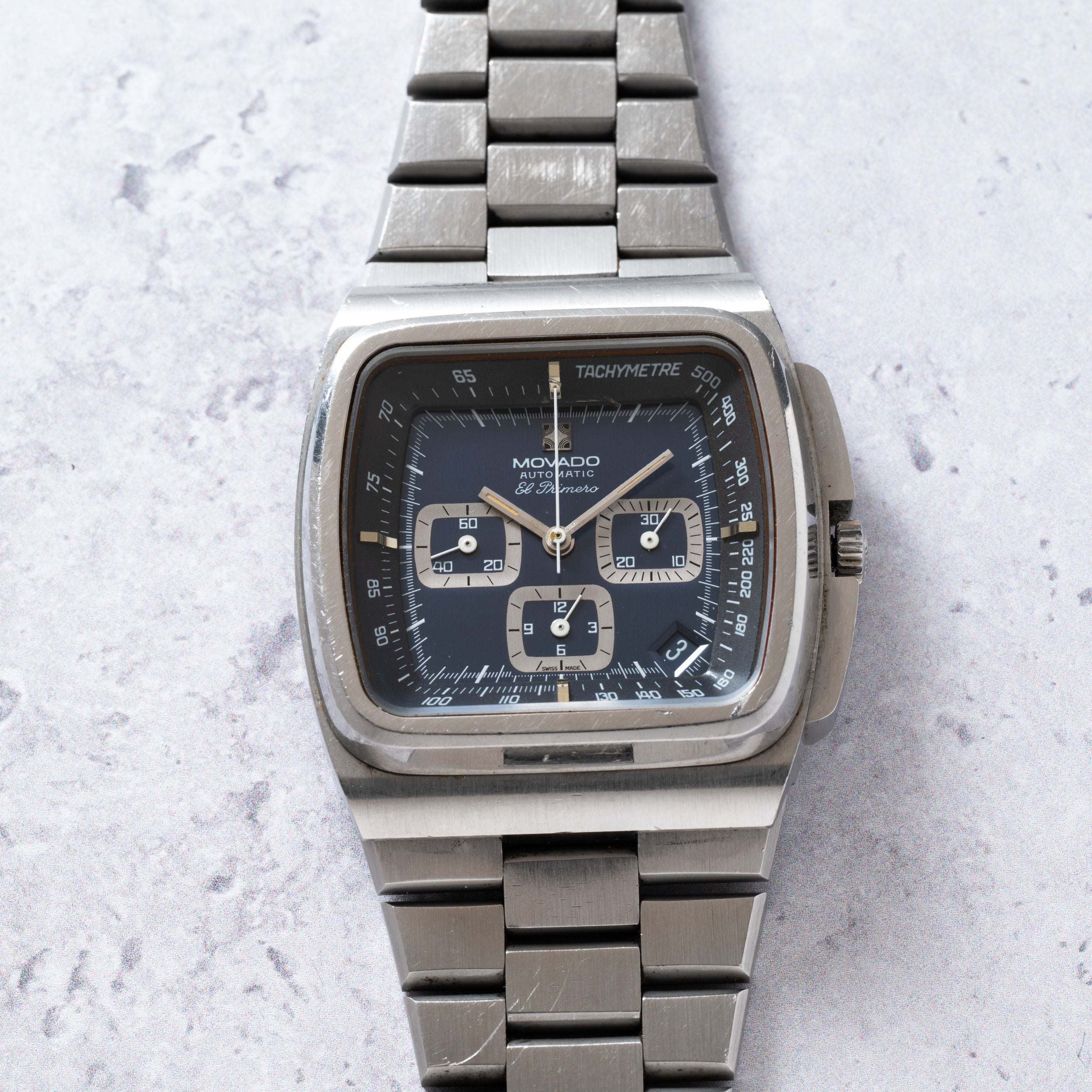 Movado El Primero Chronograph 'TV Case' - Image 6