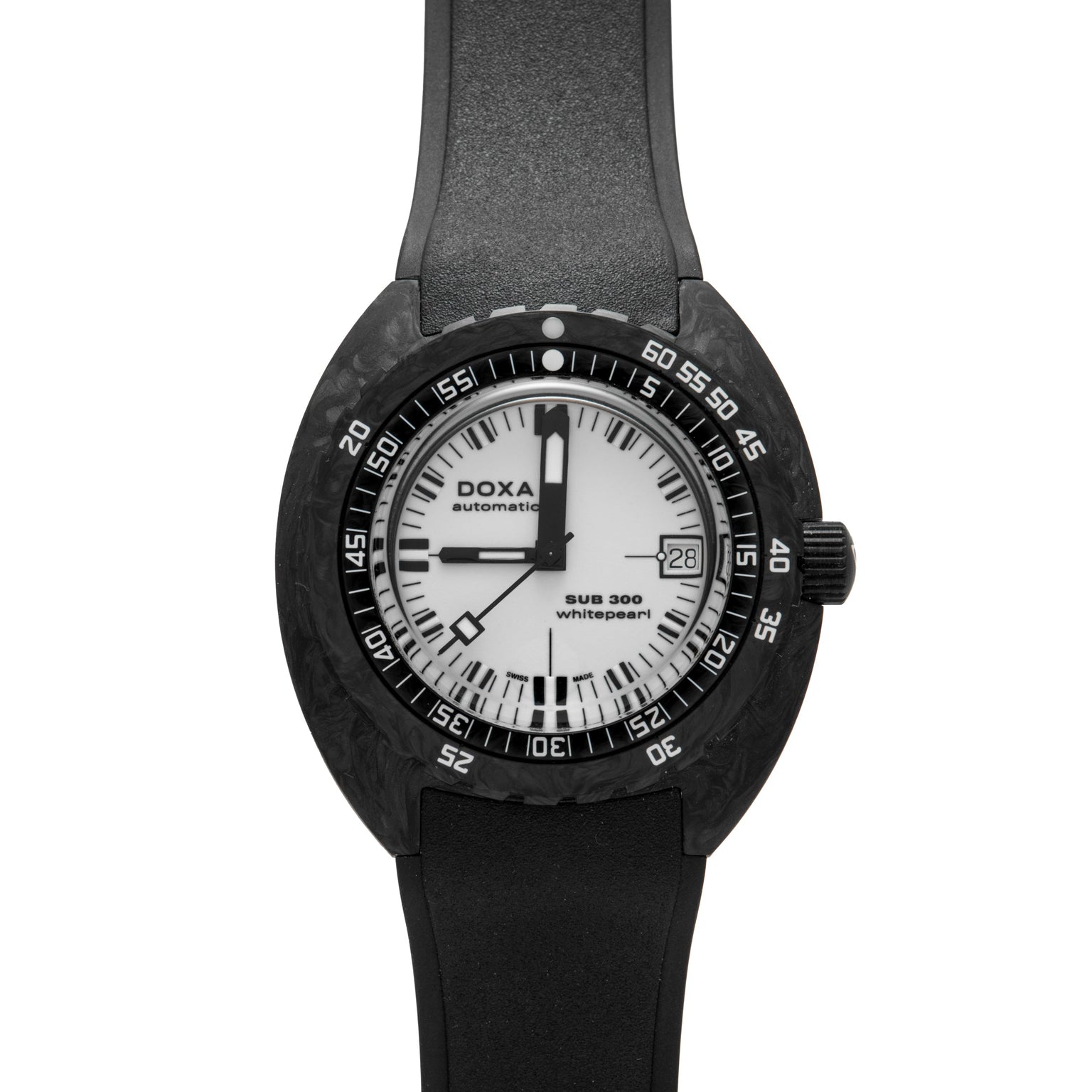 DOXA Sub 300 Carbon 'Whitepearl'