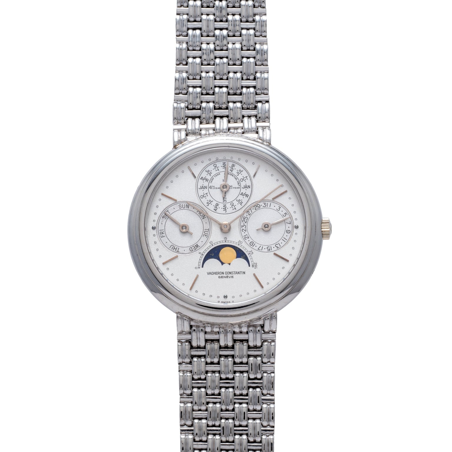 Vacheron Constantin 'Platinum' Perpetual Calendar Moonphase - Image 2