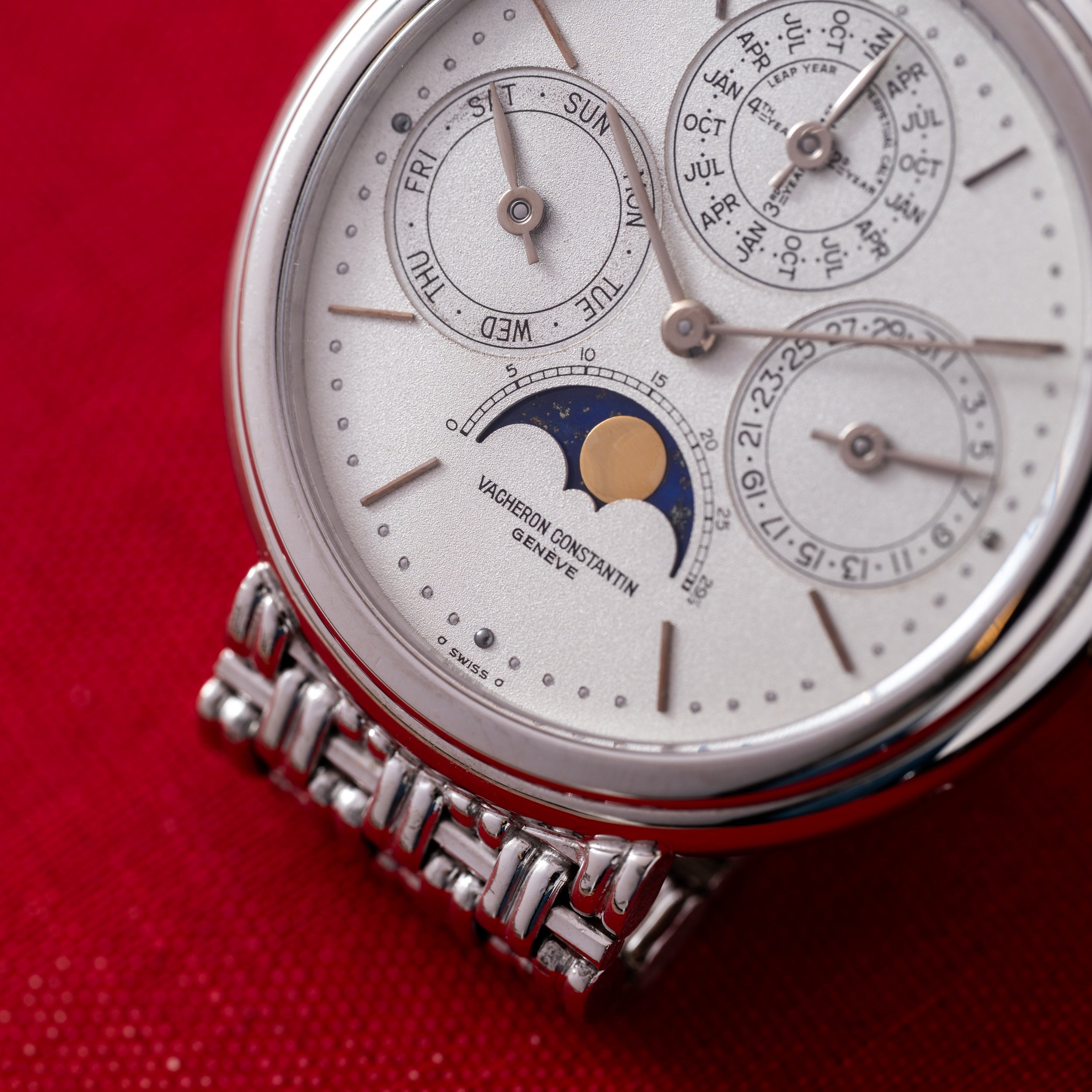 Vacheron Constantin 'Platinum' Perpetual Calendar Moonphase - Image 7