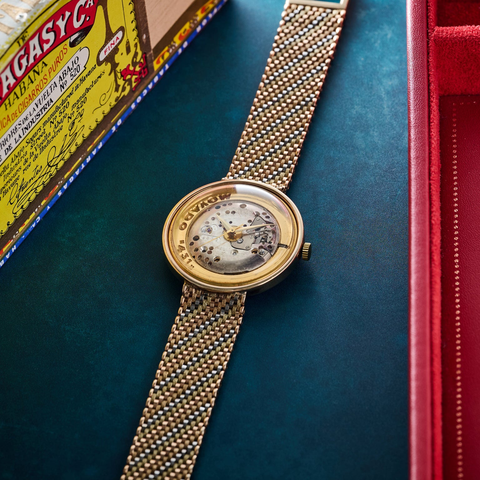 Movado 431 Tri-Tone 'Salesman Sample' - Image 11