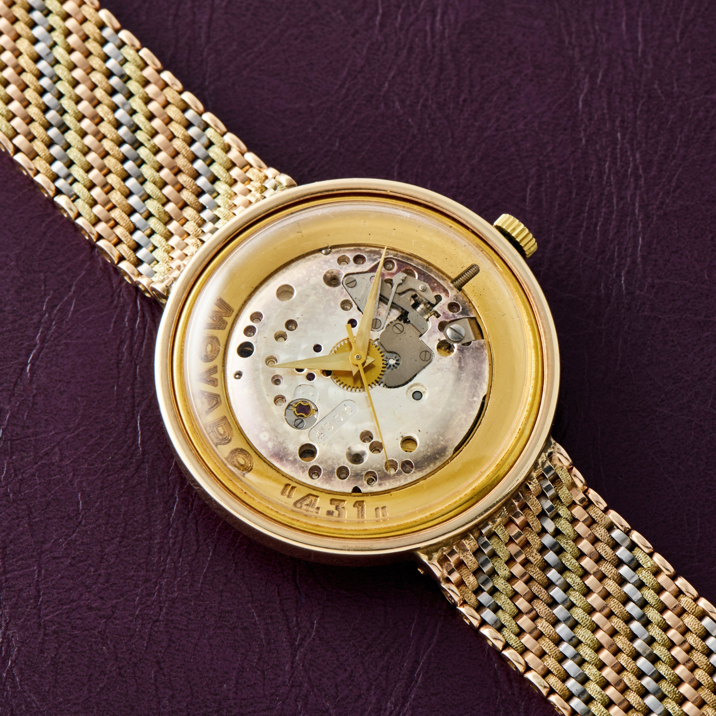 Movado 431 Tri-Tone 'Salesman Sample' - Image 1
