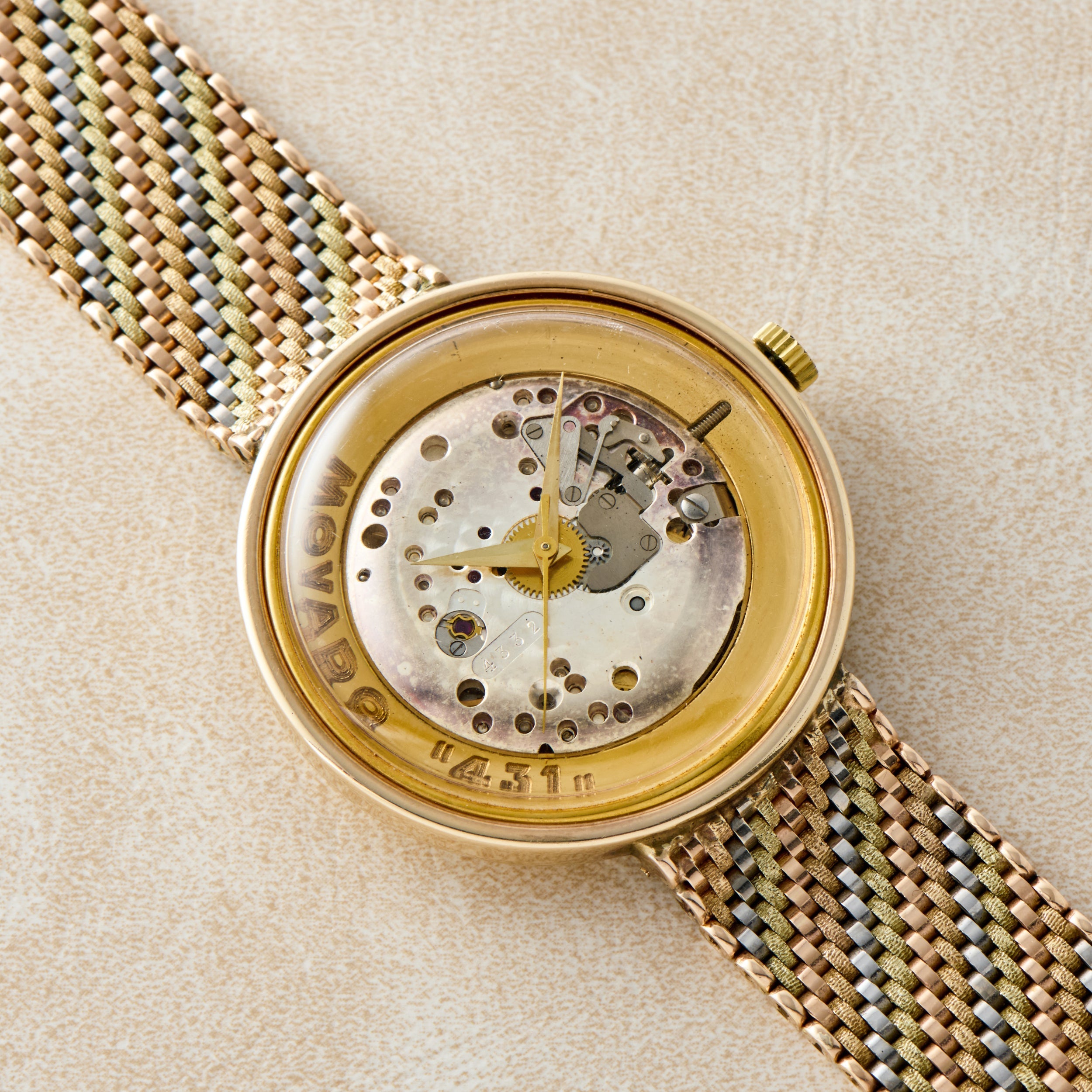 Movado 431 Tri-Tone 'Salesman Sample' - Image 13