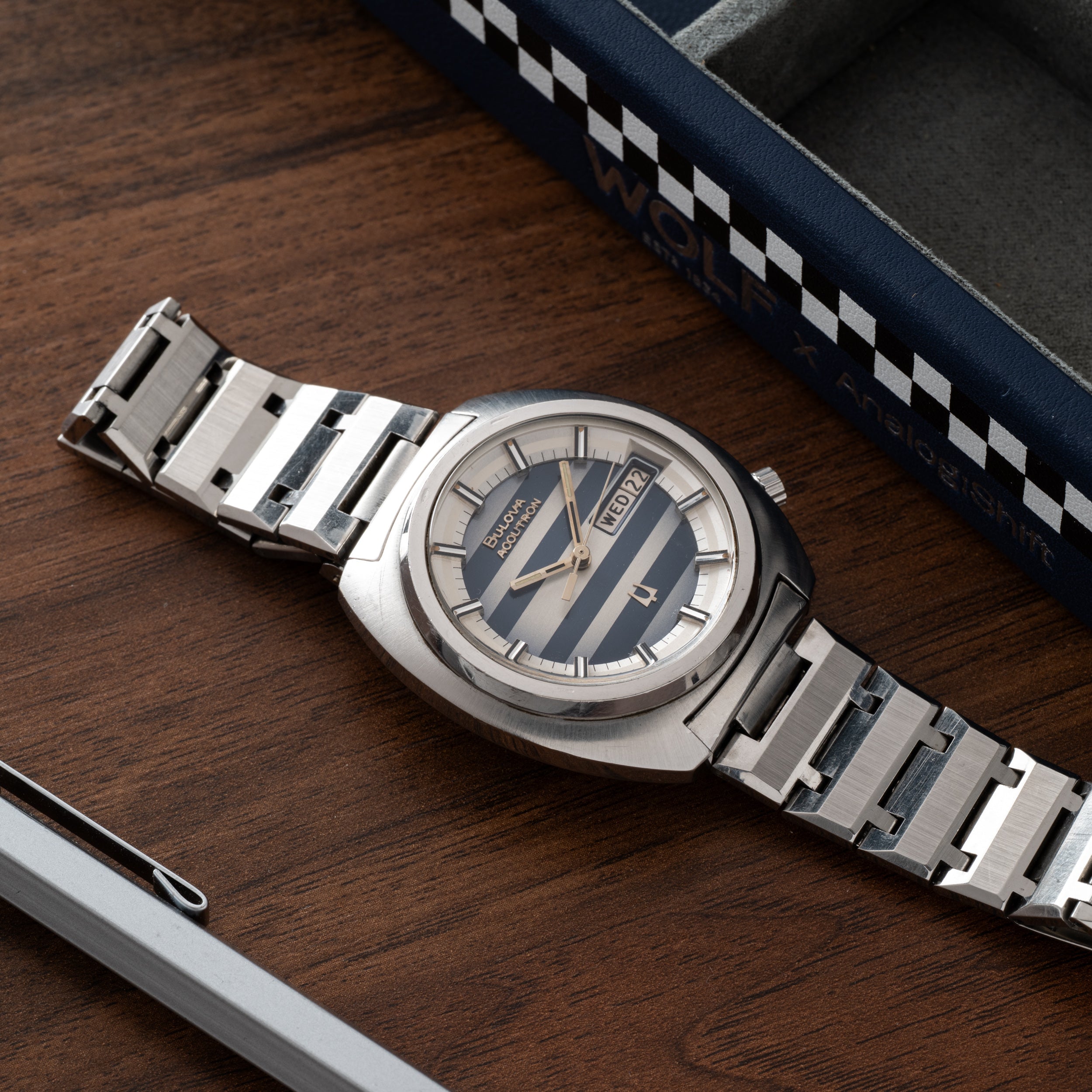 Bulova Accutron 'Zebra'