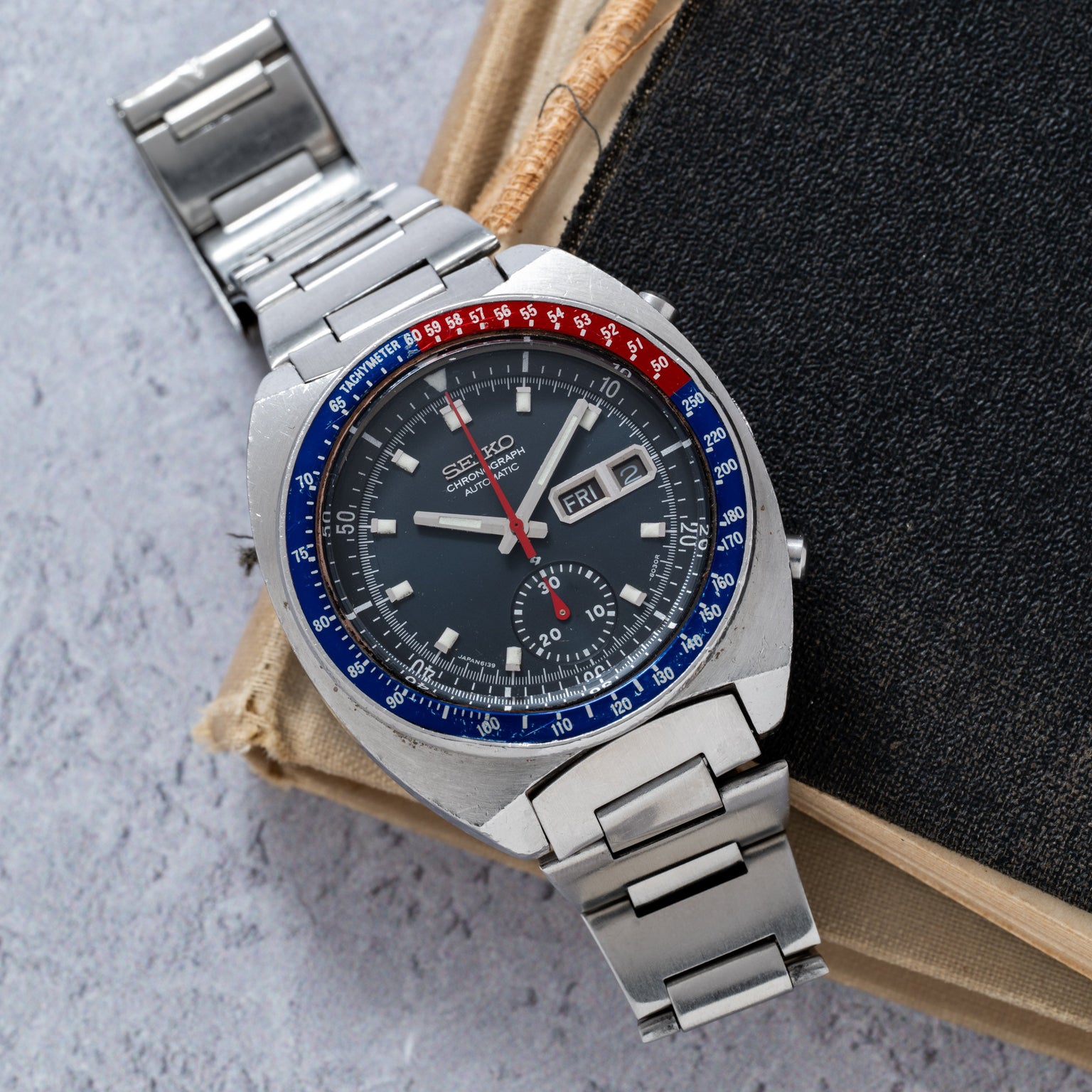Seiko 'Blue Pogue' Chronograph