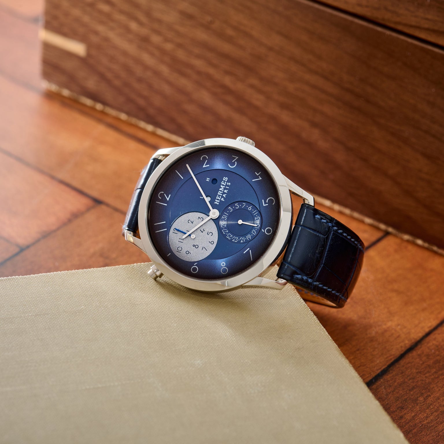 Hermès Slim D'Hermès GMT for HODINKEE