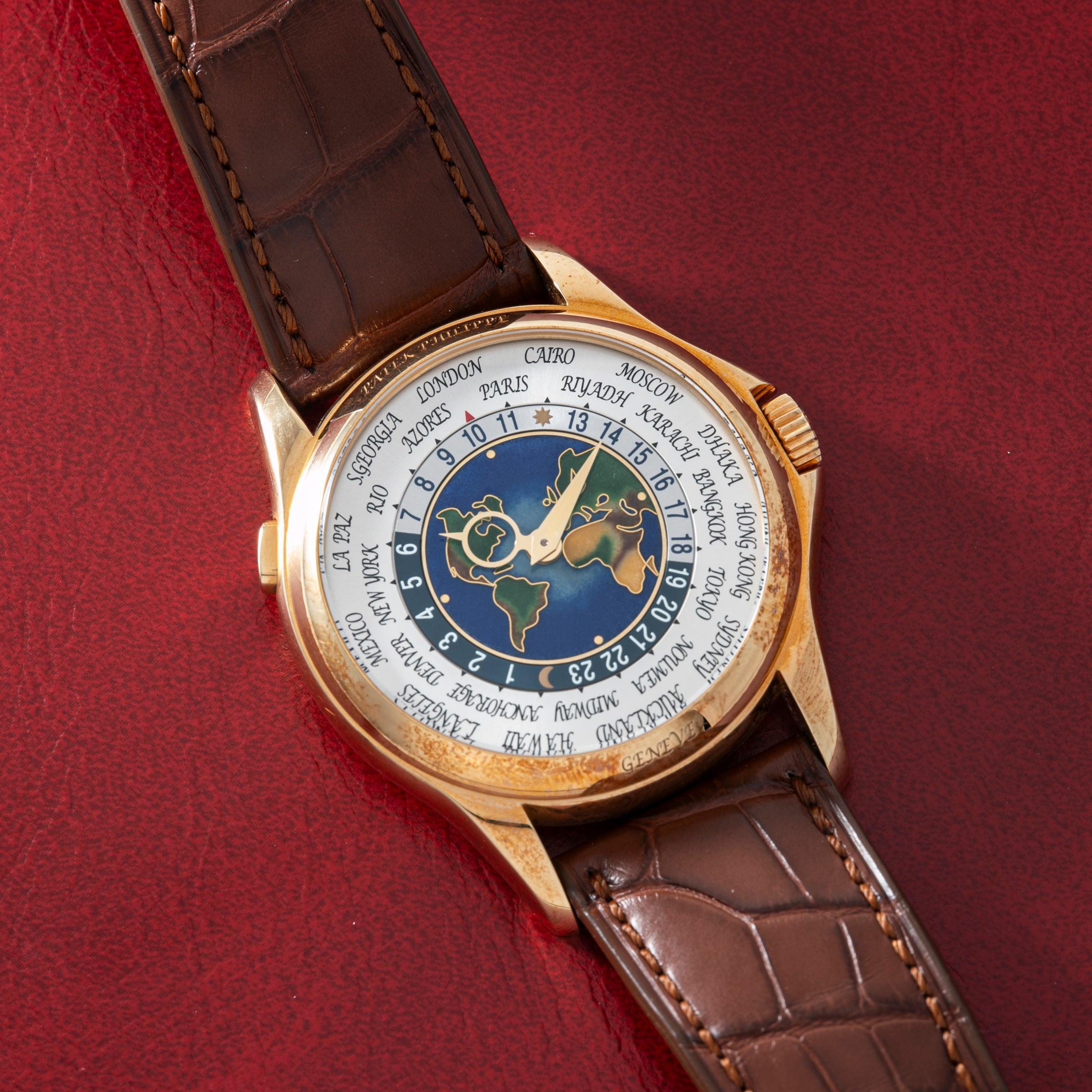 Patek Philippe World Time Cloisonné