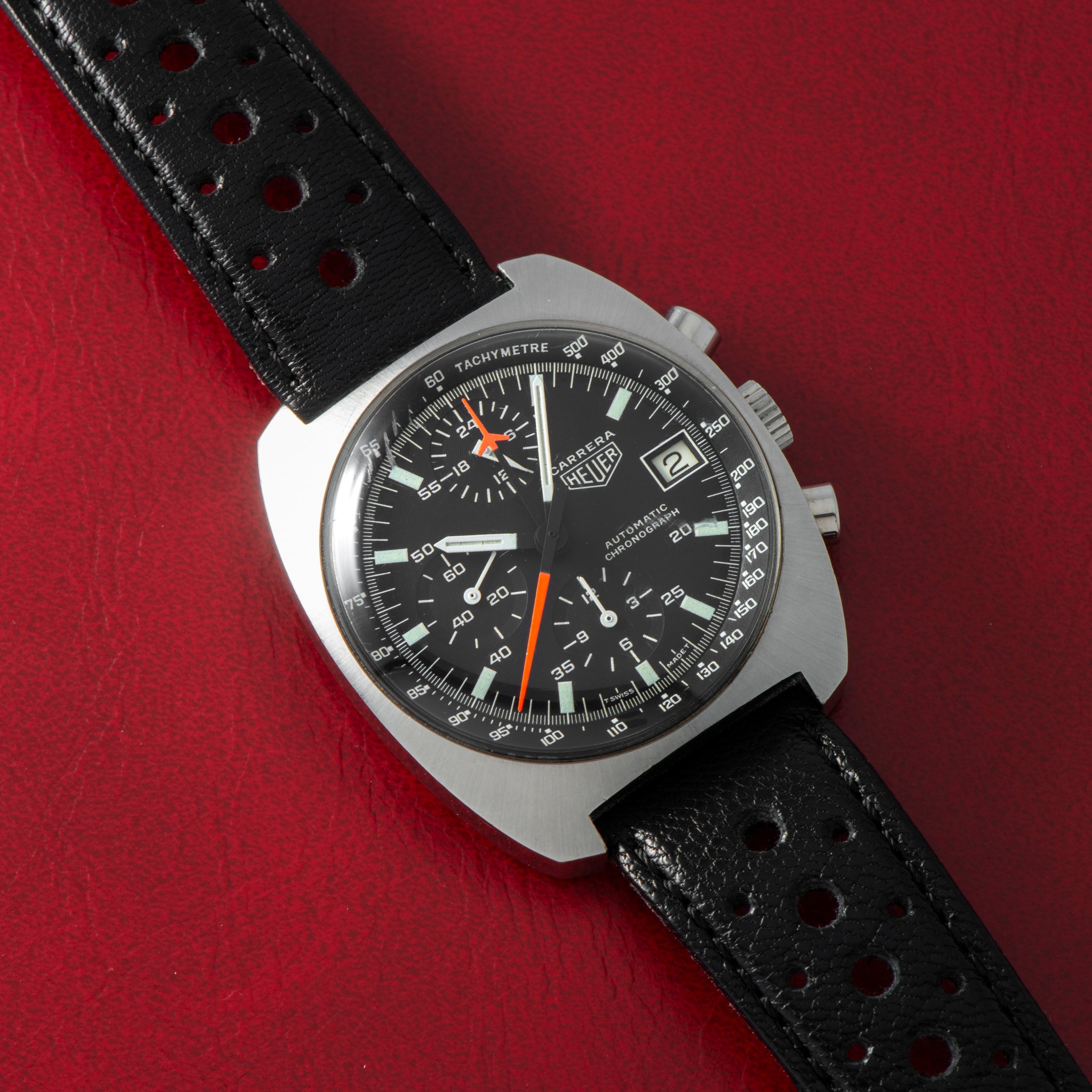 Heuer Carrera 'Lemania' - Image 1