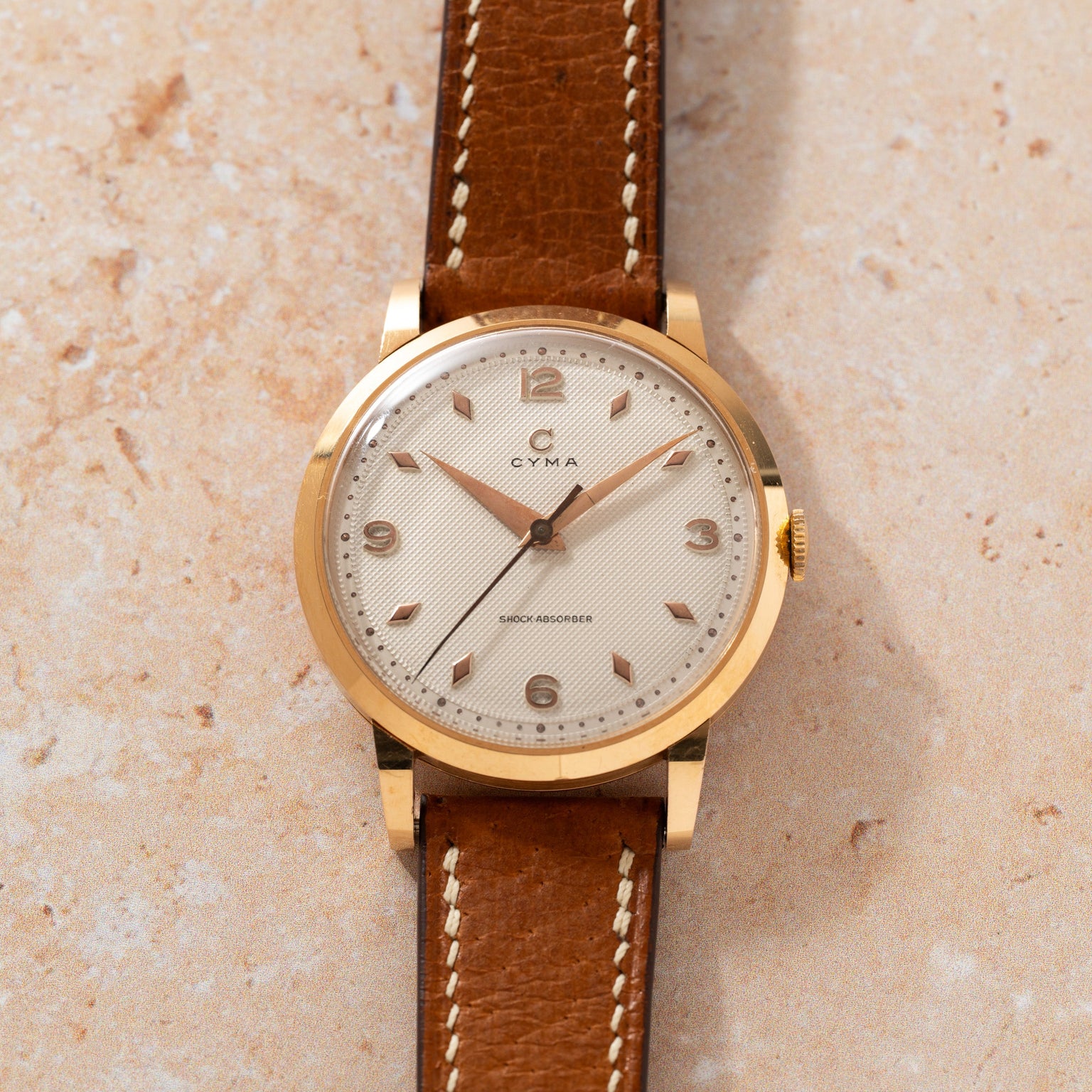 CYMA 'Jules Person' Dress Watch