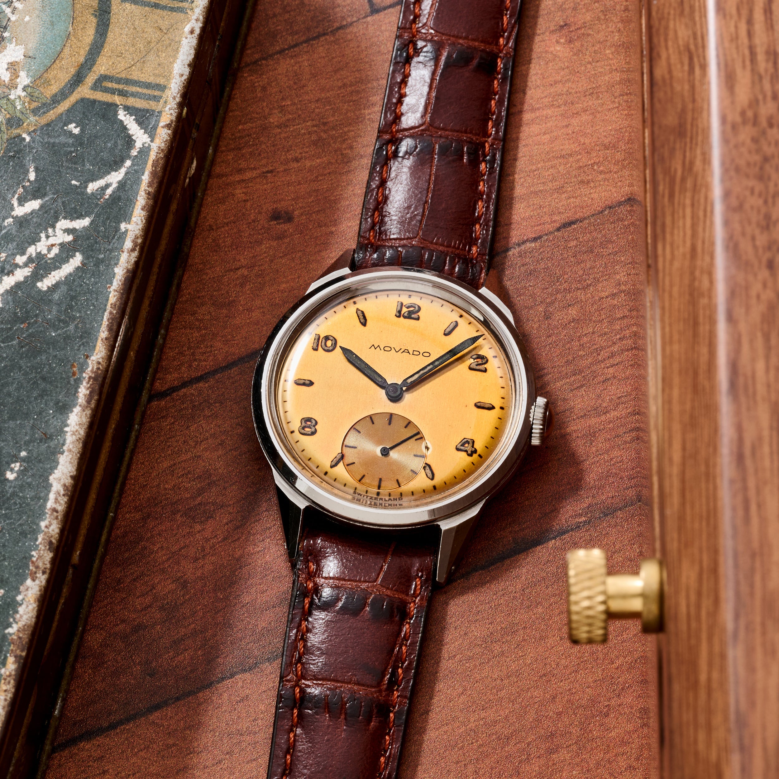 Movado 'Calatrava' Field Watch