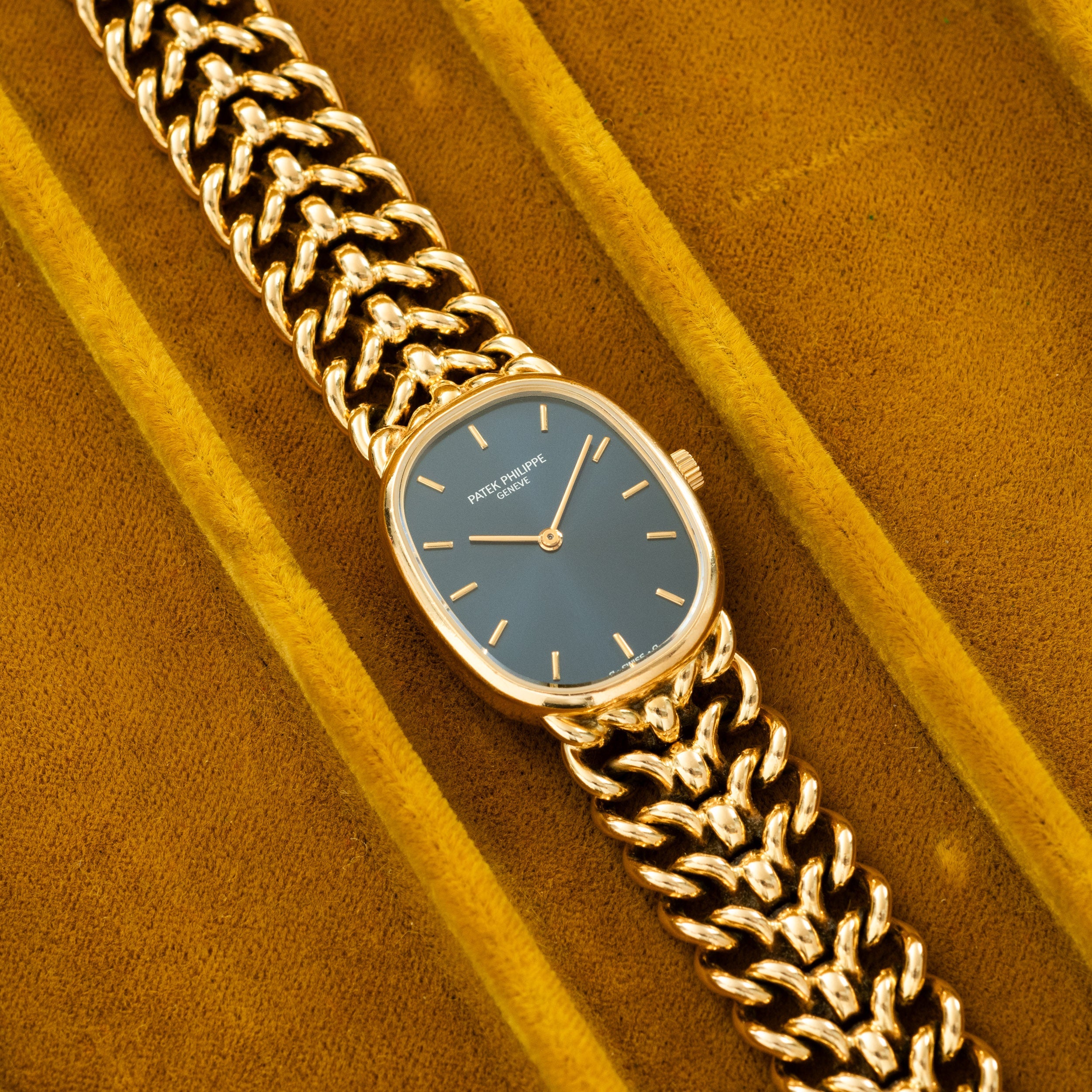 Patek Philippe Ellipse 'Chevron Bracelet'