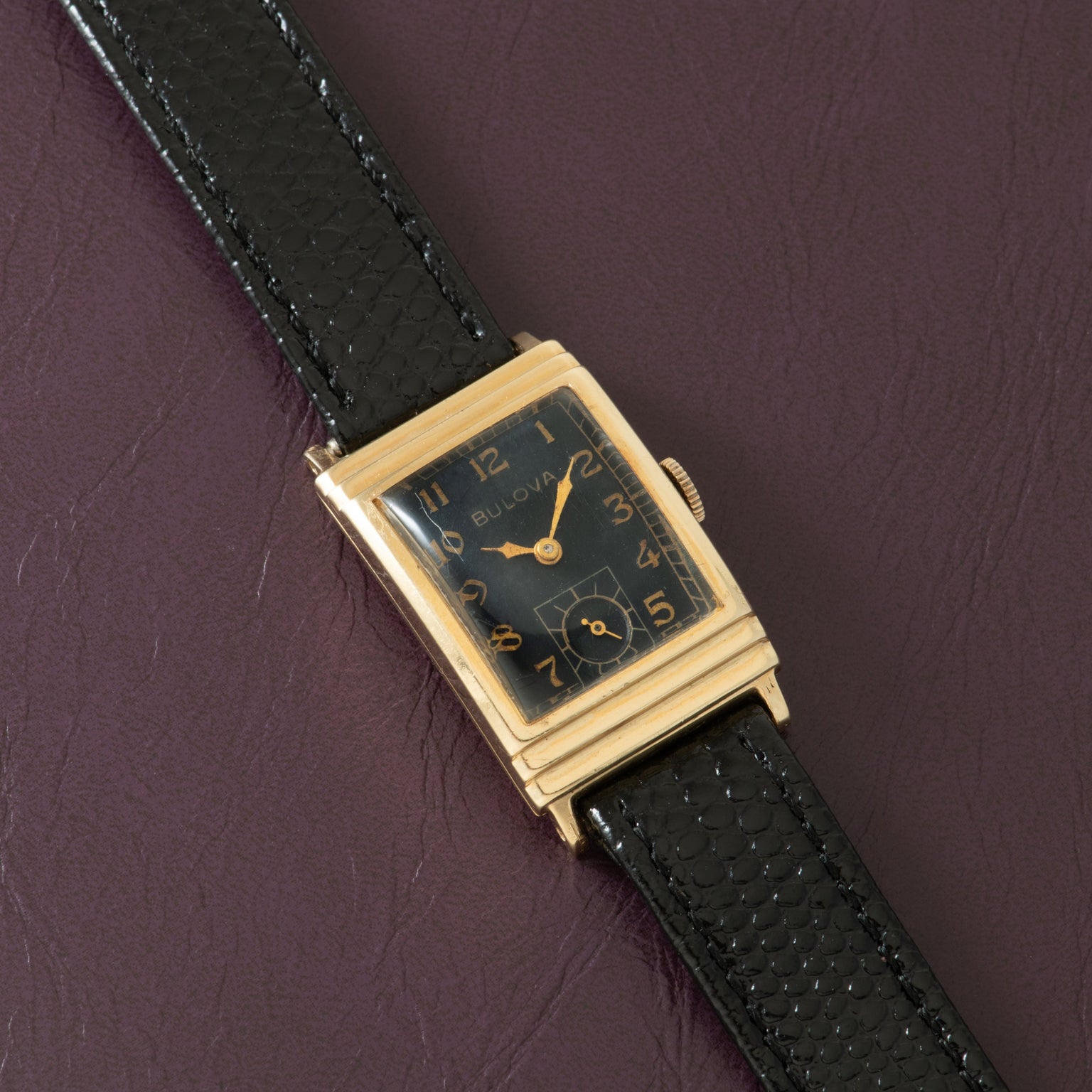 Bulova Stepped Case 'Tank'