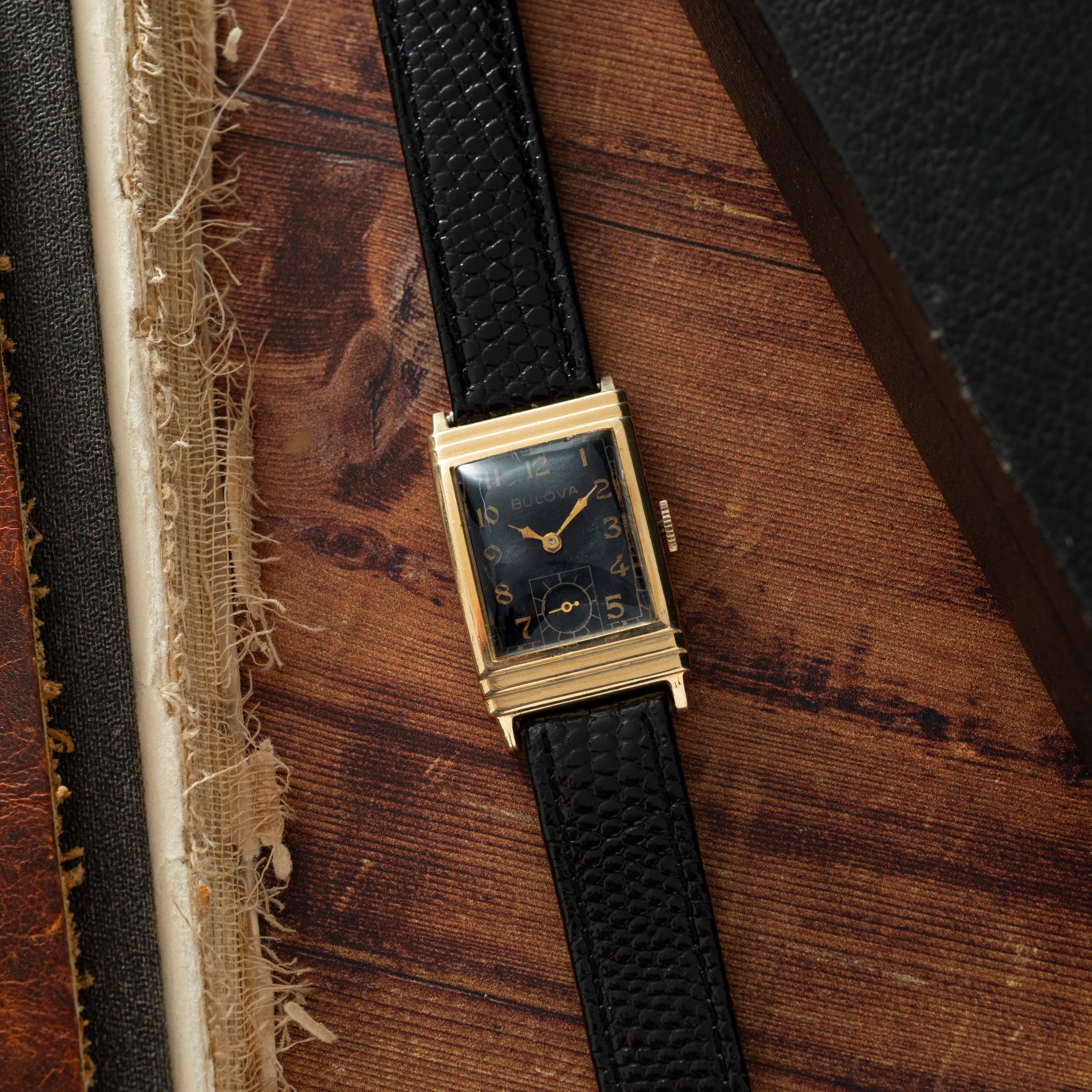 Bulova Stepped Case 'Tank'