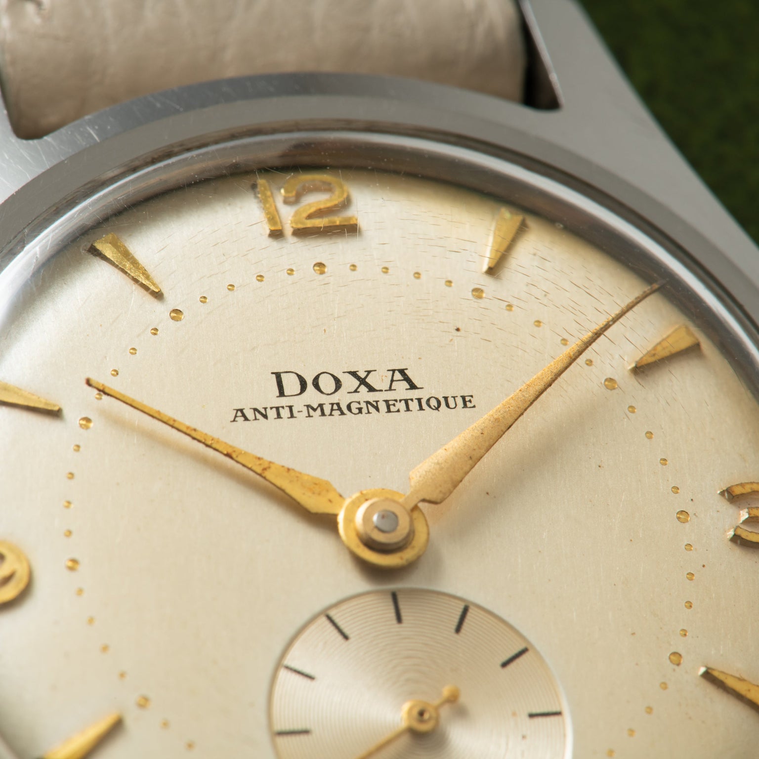 DOXA 'Anti-Magnetique' Field Watch