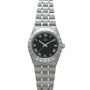 Royal | 33.5mm, Steel, Black Dial