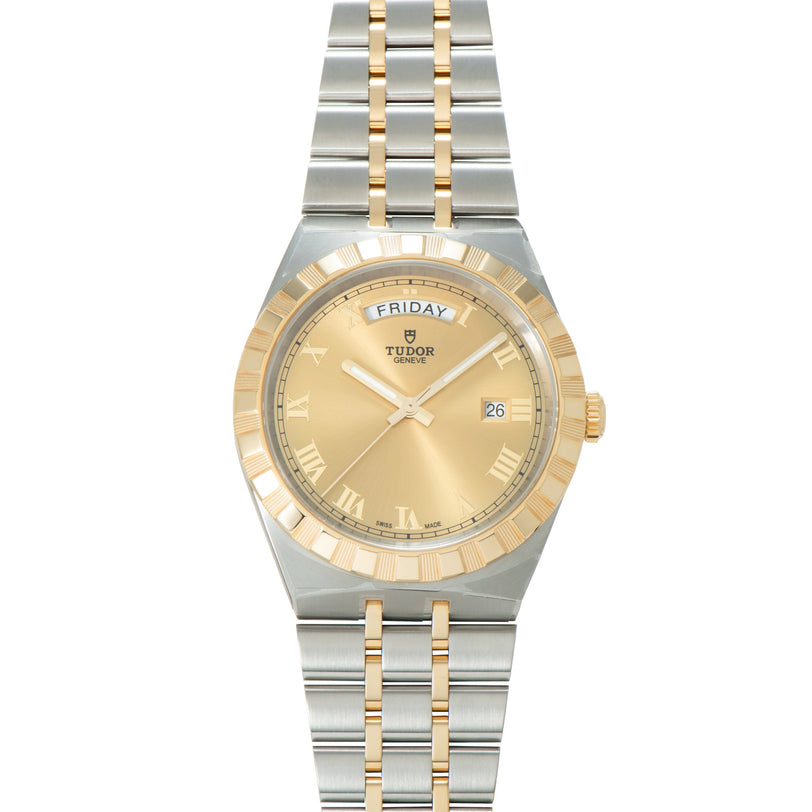 Royal | 40.5mm, Steel & Gold, Blue Dial