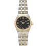 Royal | 28mm, Steel & Gold, Black Dial