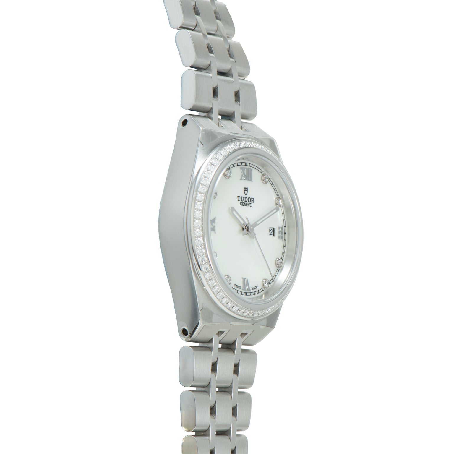Royal | 34mm, Steel, Silver Dial