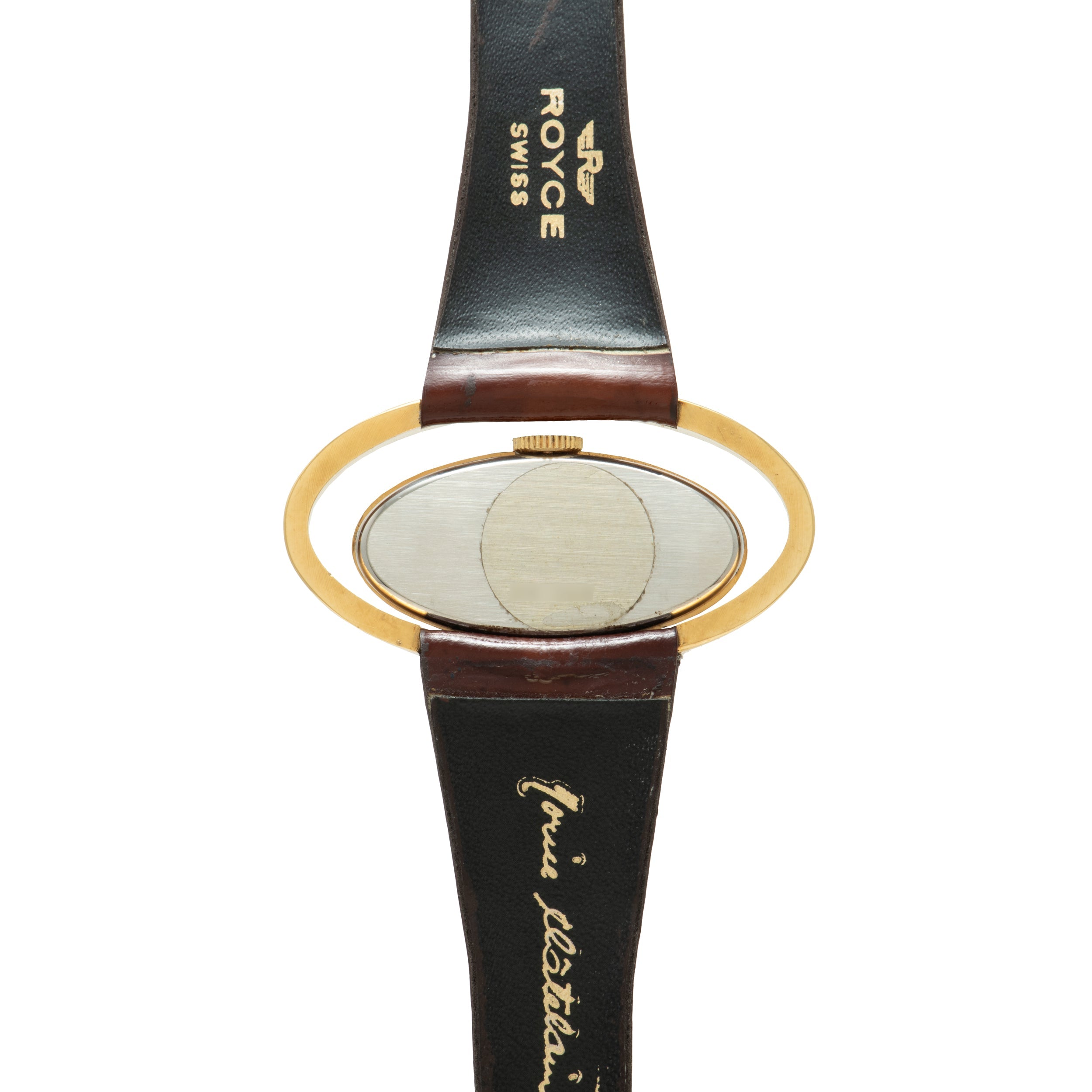 Royce Tiger Eye 'Ellipse' New Old Stock