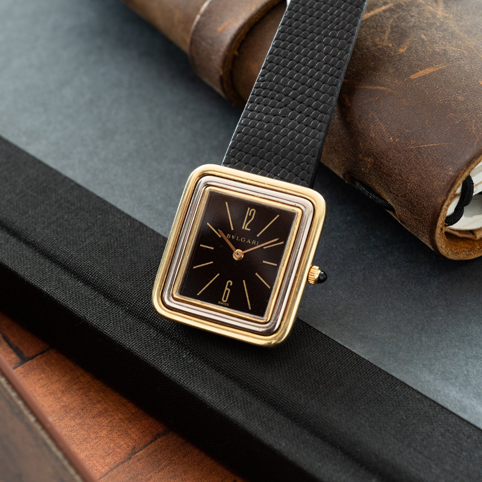 Bvlgari Two-Tone Stepped Case by Gérald Genta