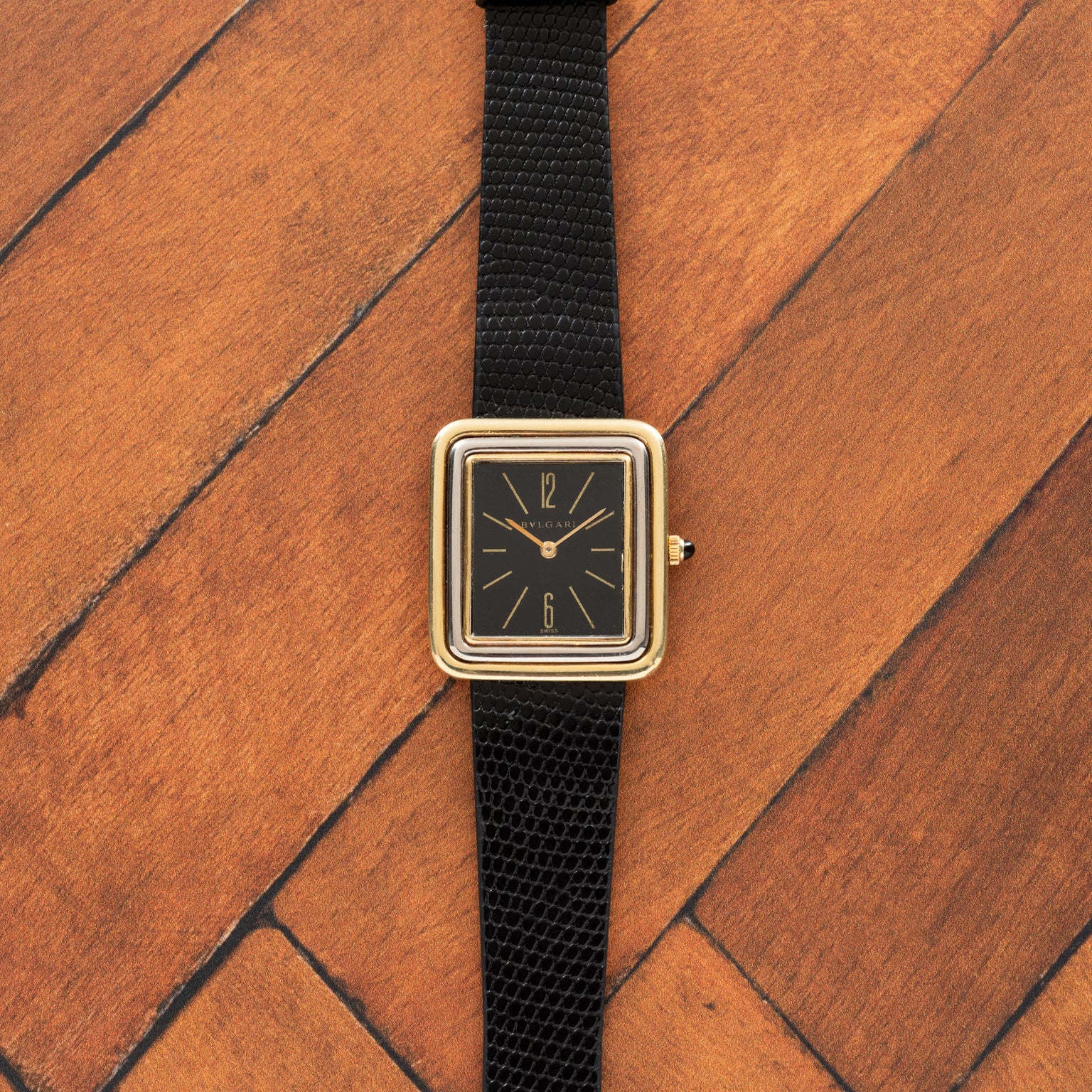 Bvlgari Two-Tone Stepped Case by Gérald Genta