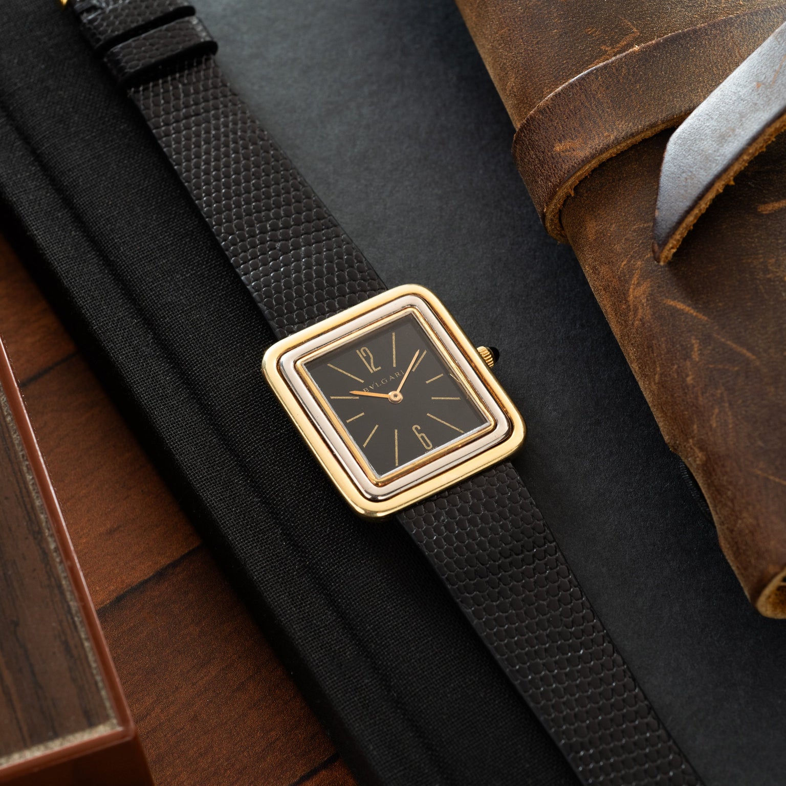 Bvlgari Two-Tone Stepped Case by Gérald Genta