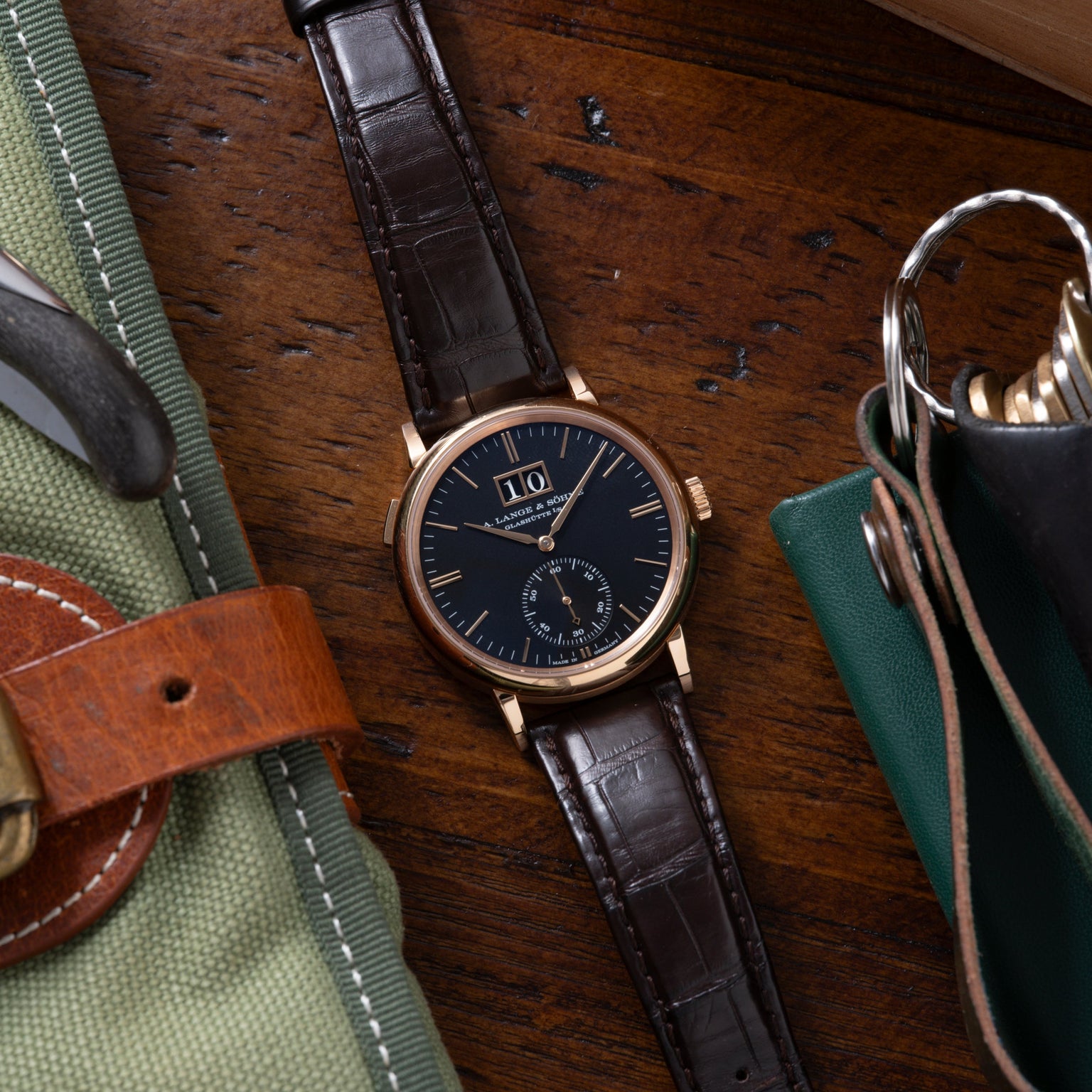 A. Lange & Söhne Saxonia Big Date