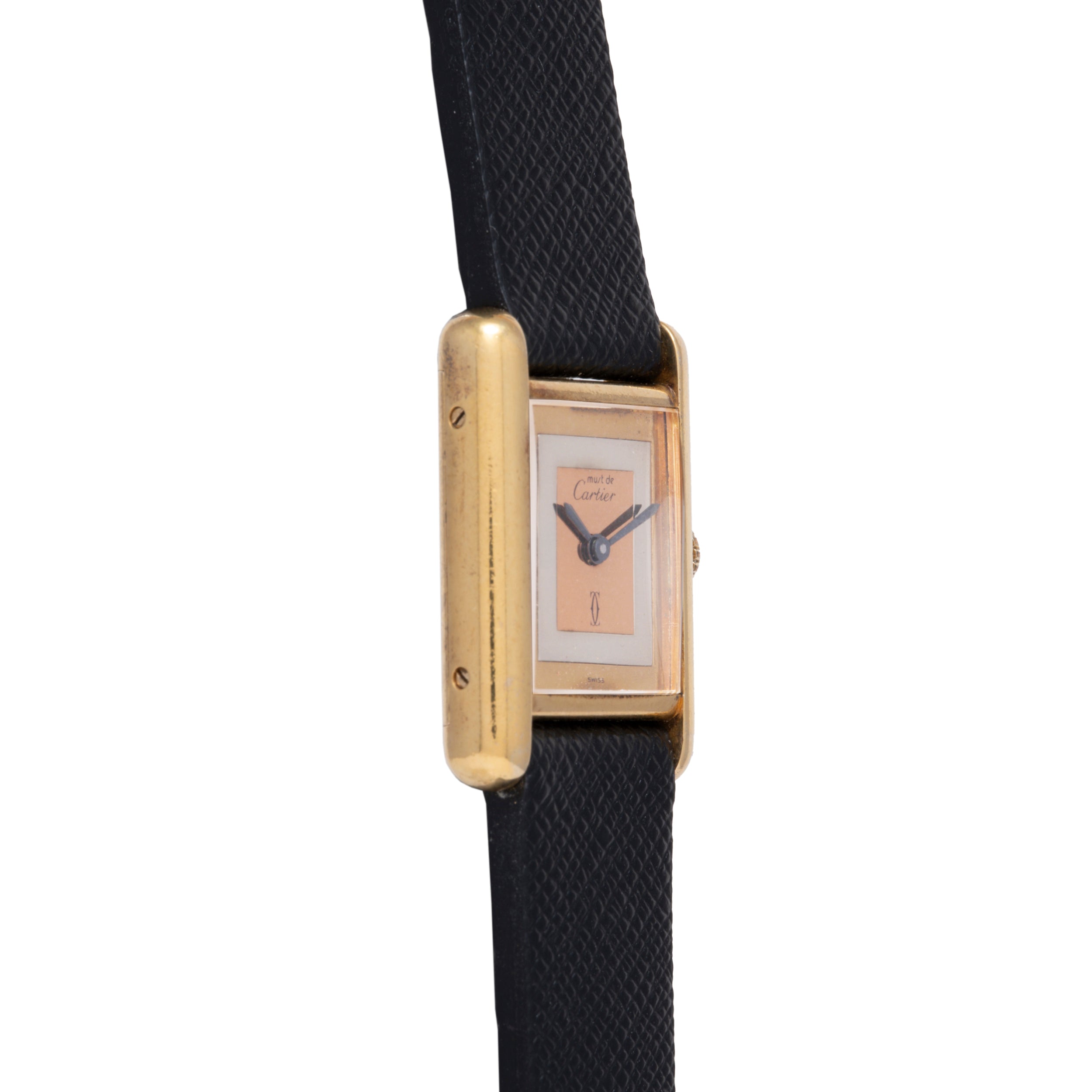 Cartier Must de Cartier Tri-Tone Tank Vermeil