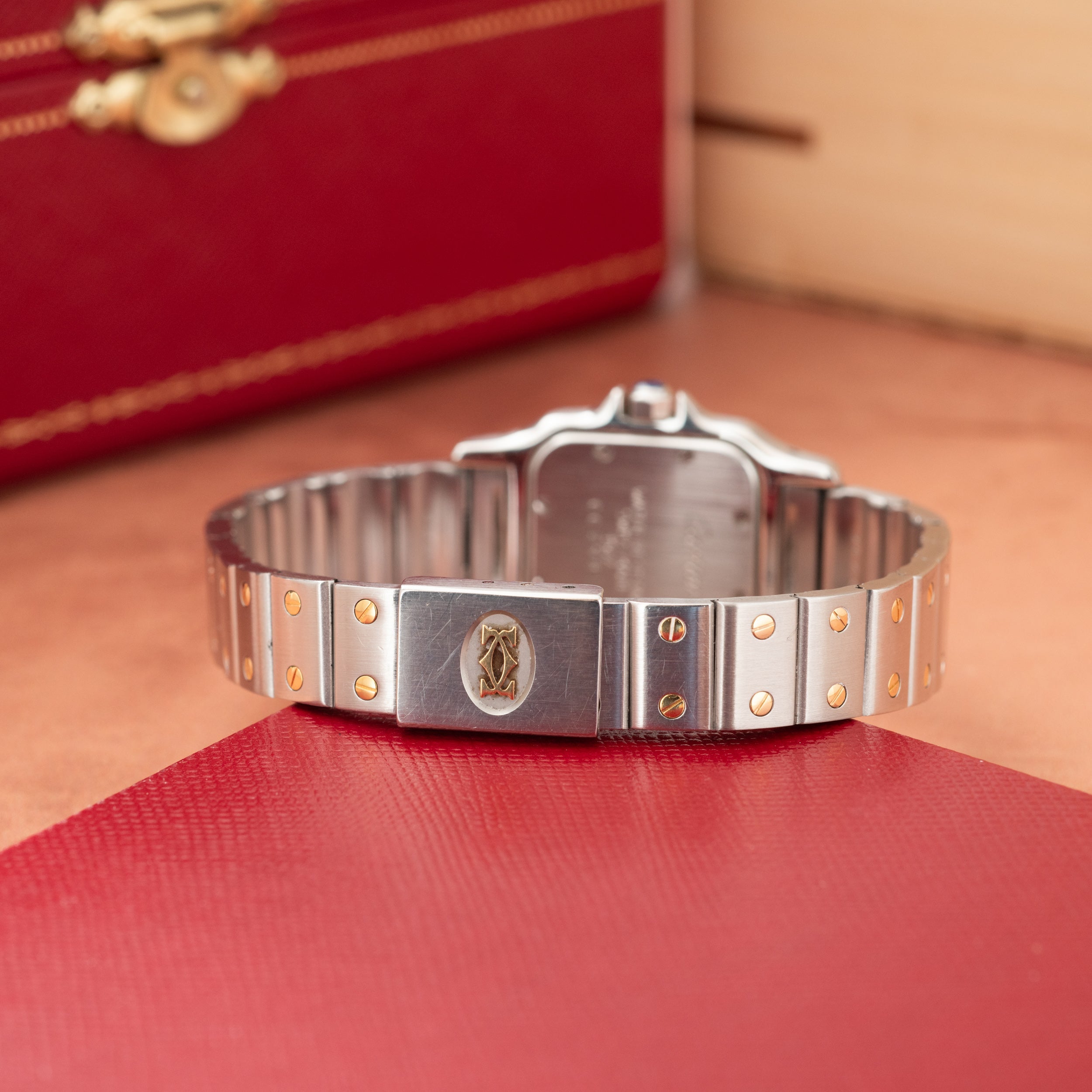 Cartier Santos Galbee Two-Tone