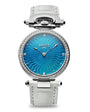 Miss Audrey Turquoise Guilloché | 36mm, Stainless Steel, Unisex Watch
