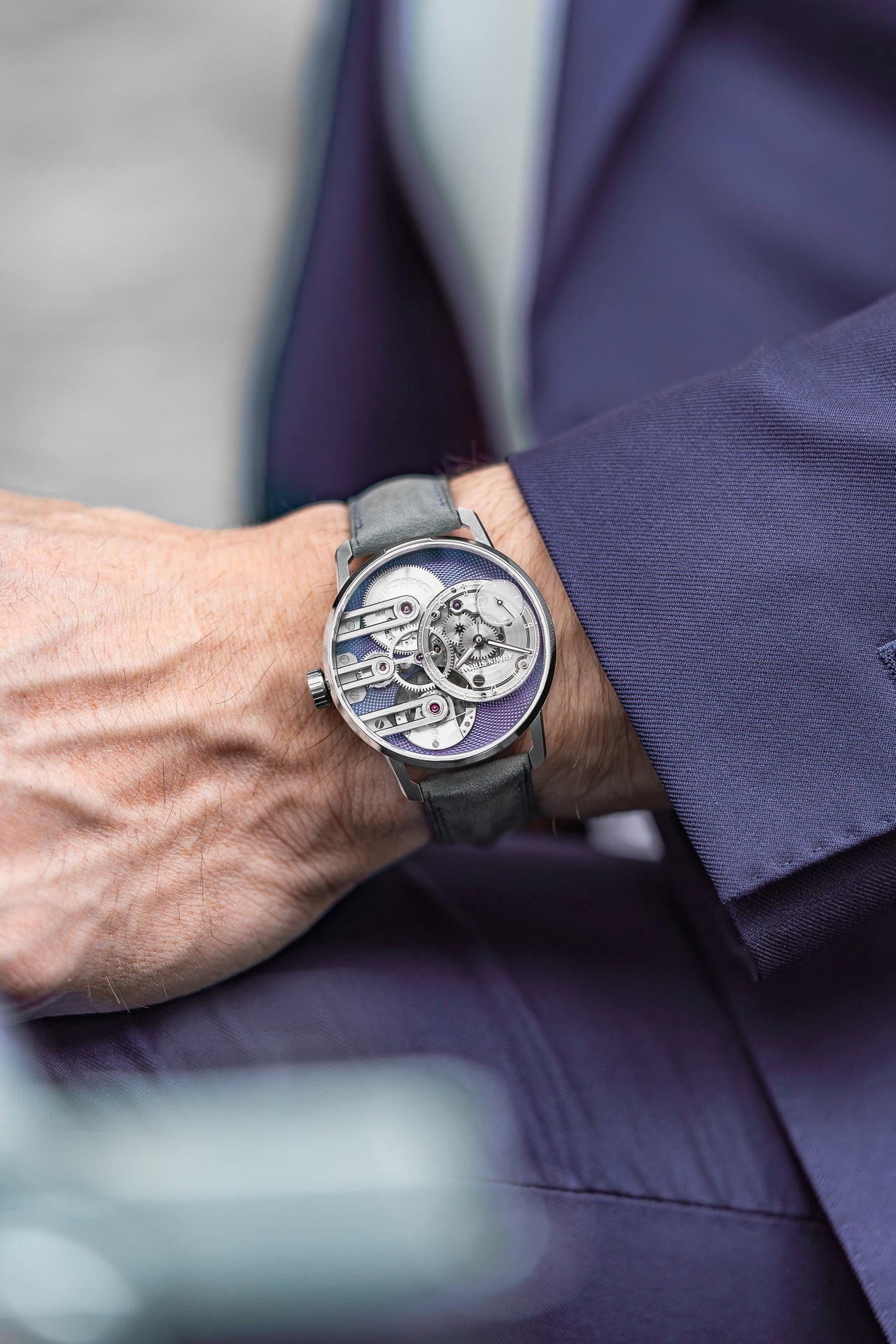 Gravity Equal Force Ultimate Sapphire Purple Wrist