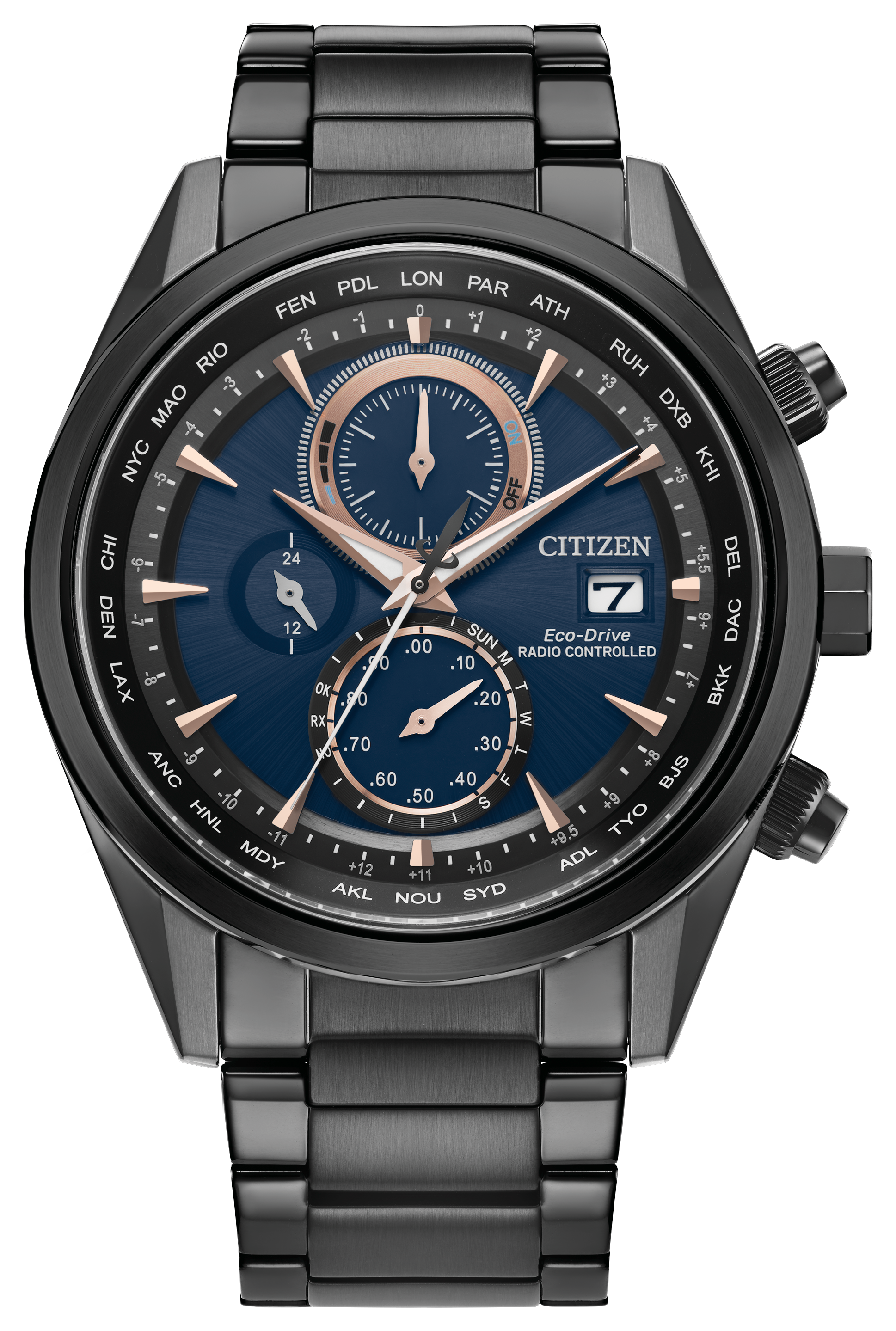 Citizen Radio Control Steel 43 mm Eco Drive