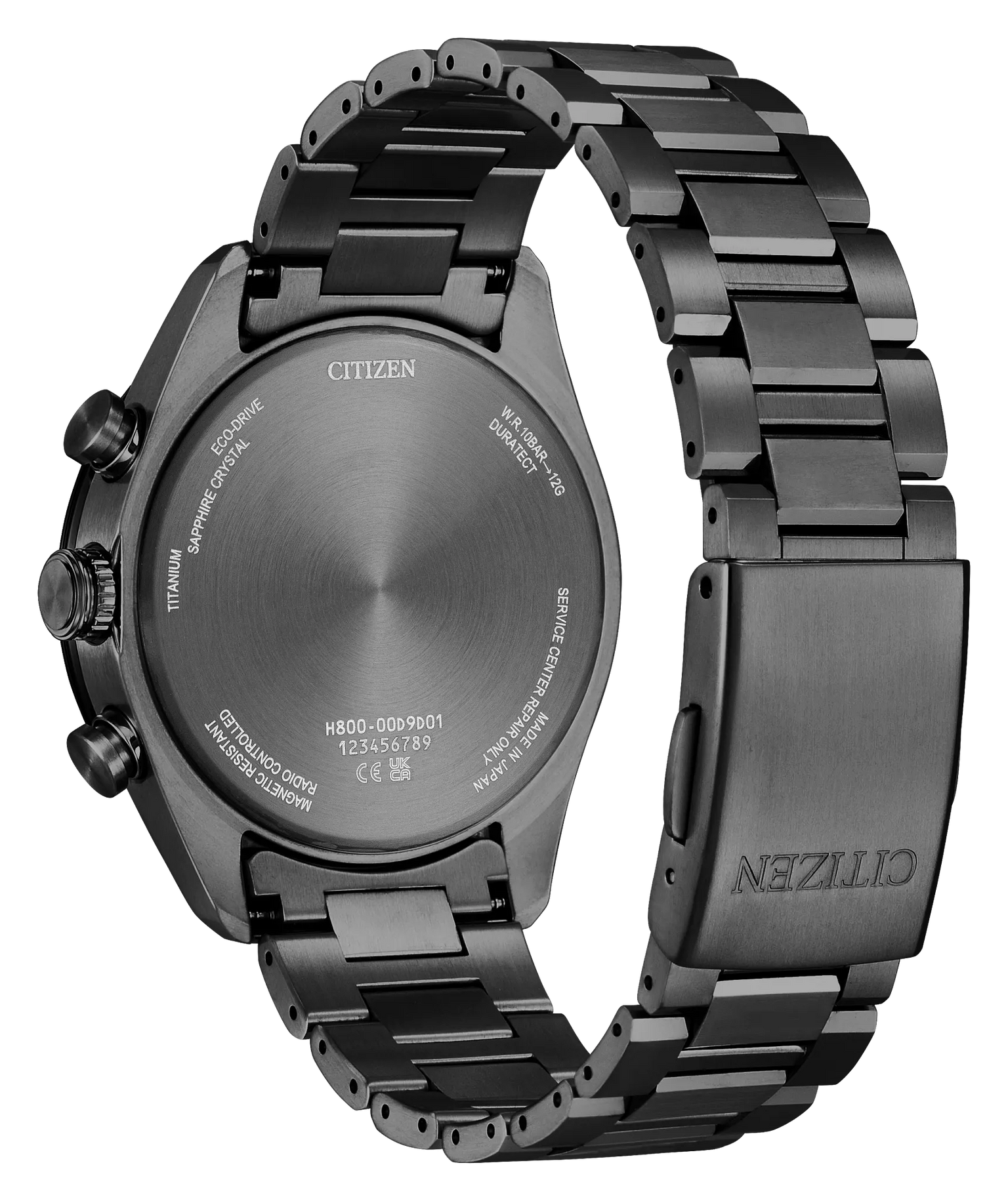 Attesa Black | 42mm, Titanium