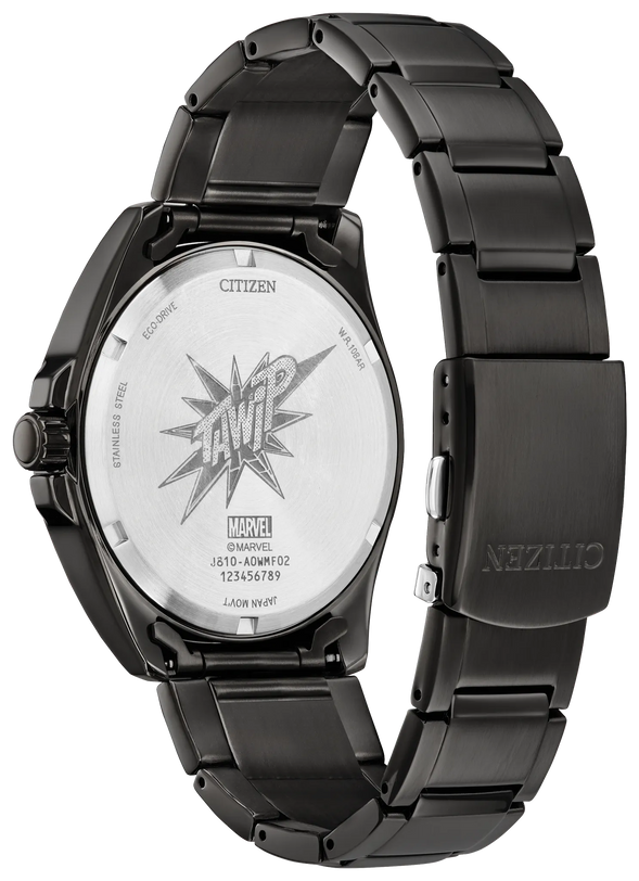 Spider-Man Swings | Eco-Drive, Stainless Steel, Men's Watch