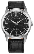 Rolan Black | 41mm, Leather