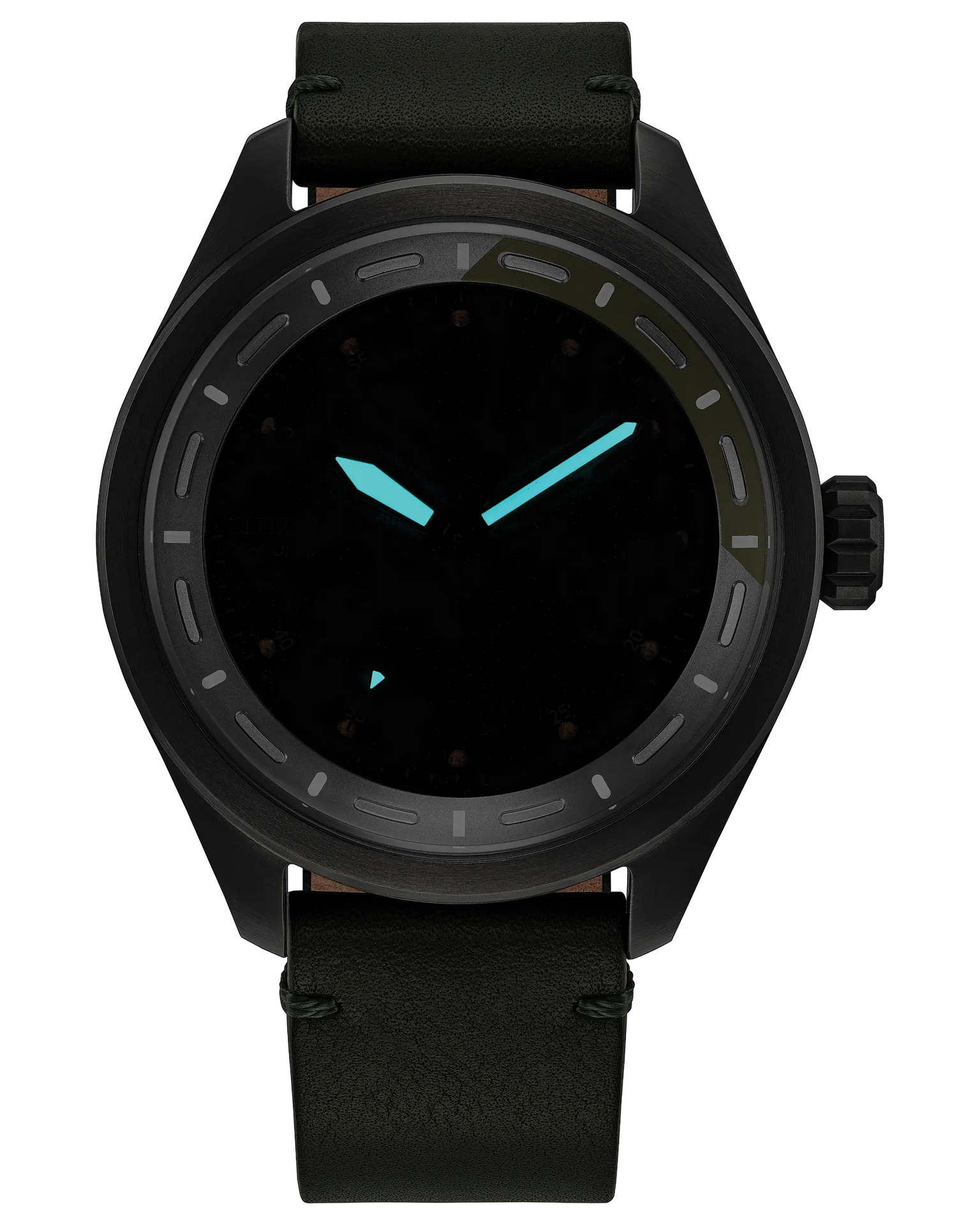 Eco-Drive Avengers Dr. Doom Special Edition | 43mm, Green Leather