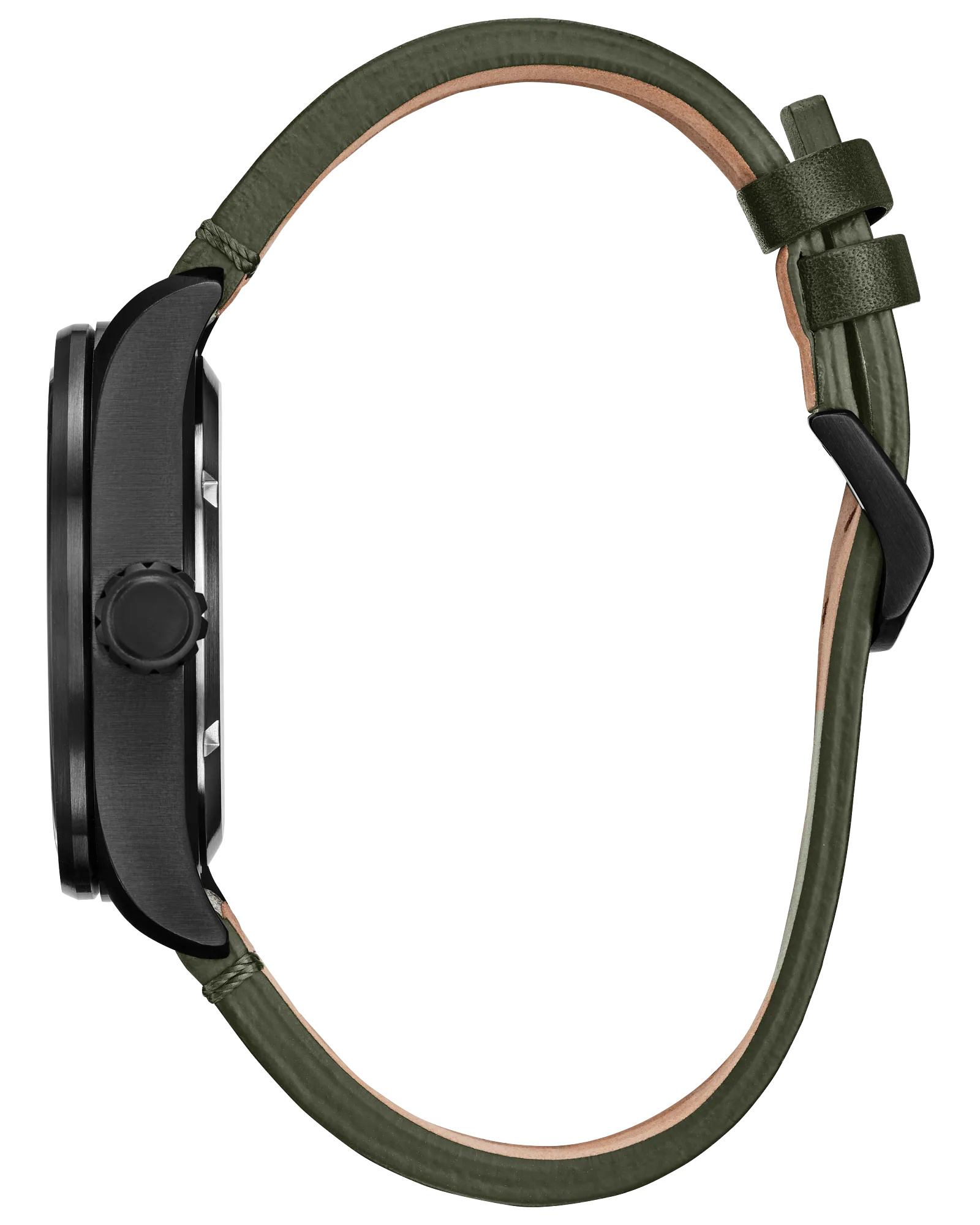 Eco-Drive Avengers Dr. Doom Special Edition | 43mm, Green Leather
