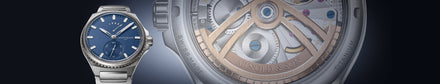 Arnold & Son Steel Watch Blue Face