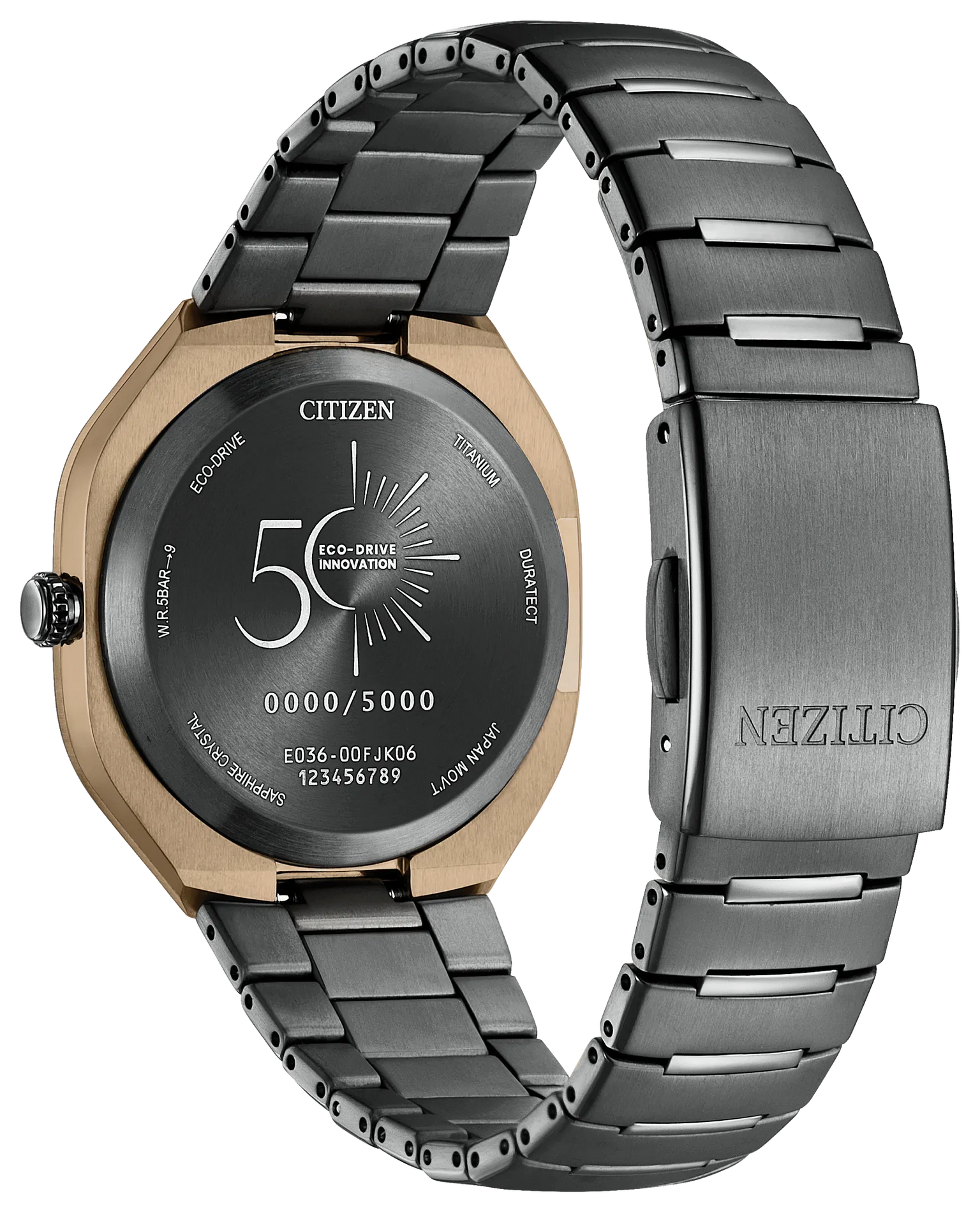 Eco-Drive PHOTON Black | 39mm, Titanium