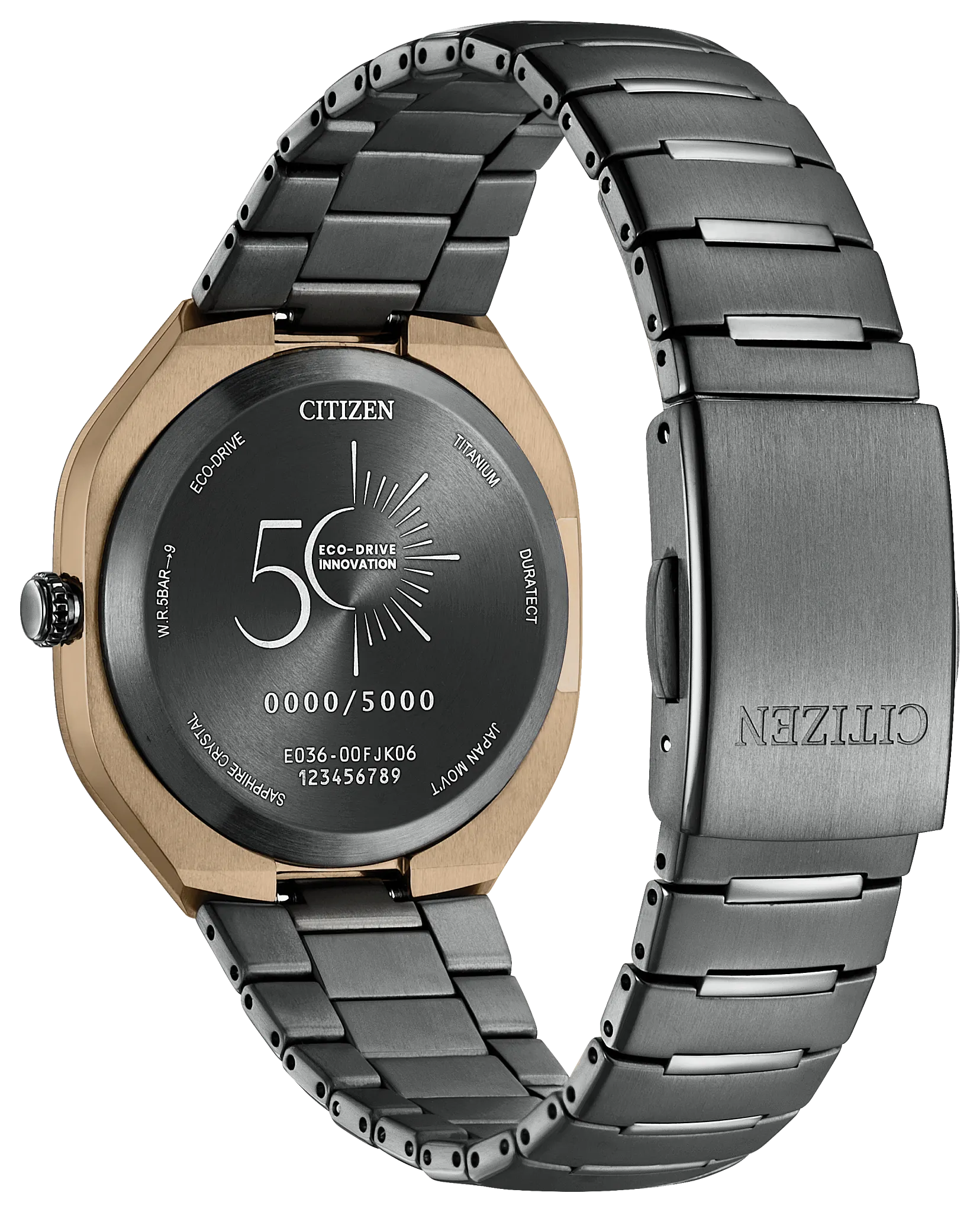 Eco-Drive PHOTON Black | 39mm, Titanium