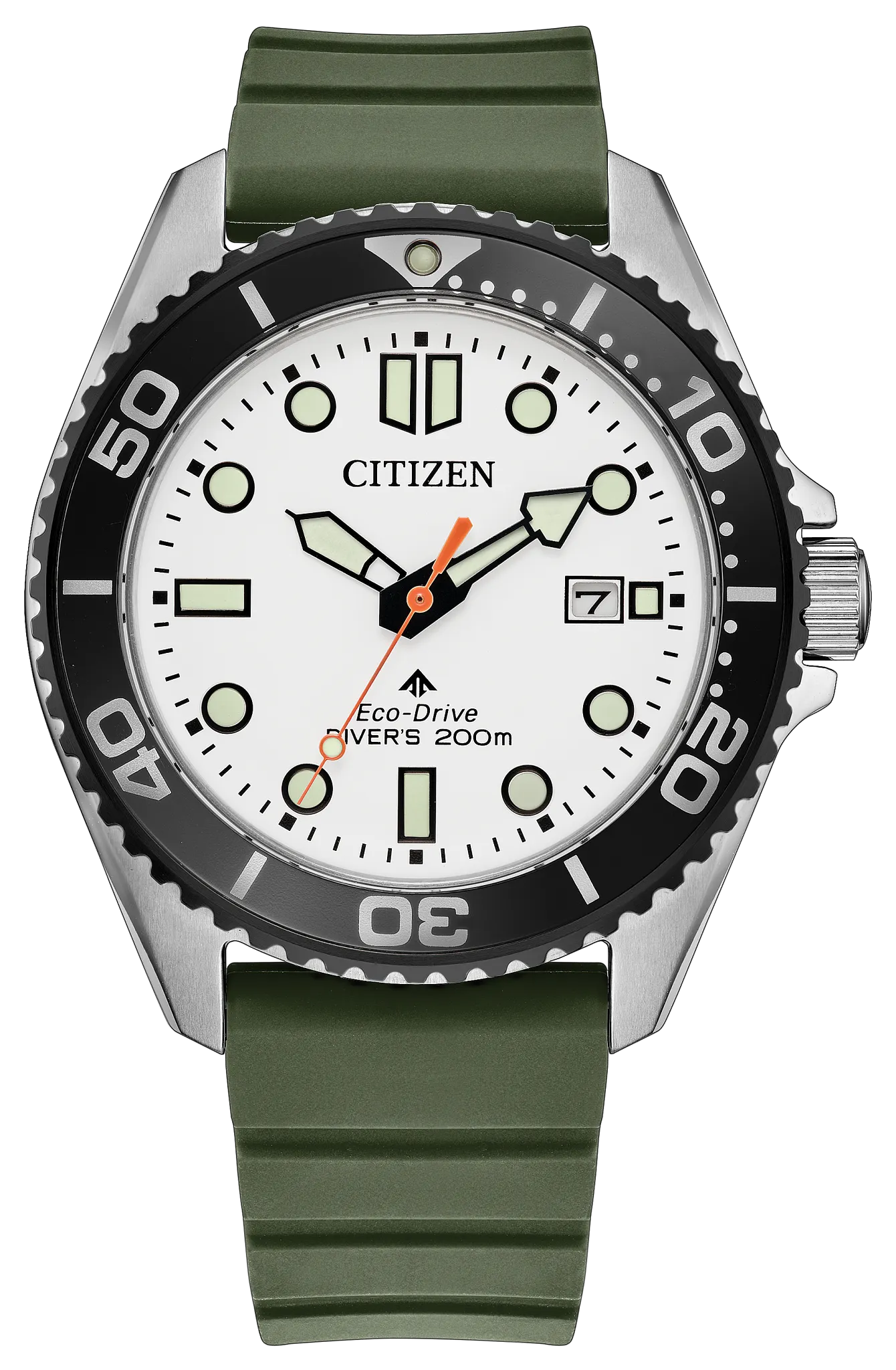 Promaster Dive White | 40mm, Stainless Steel and Polyurethane