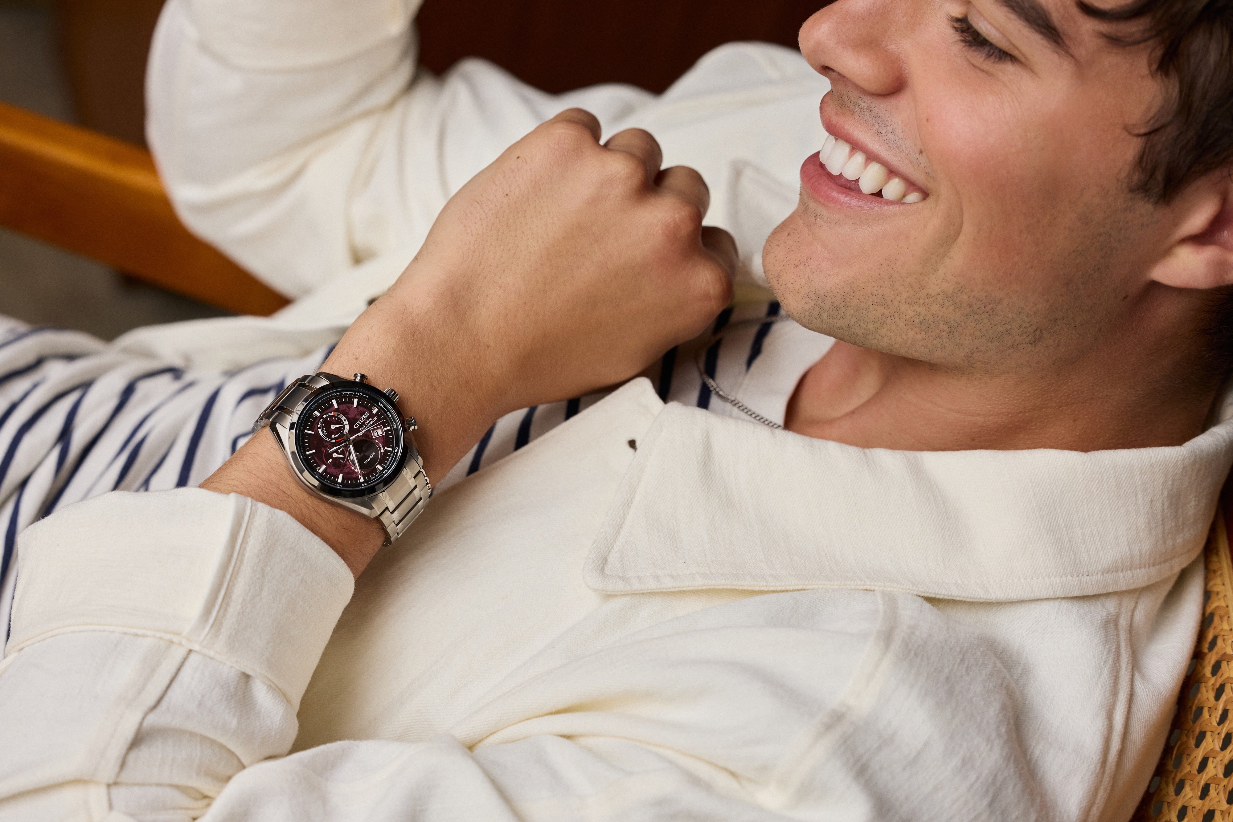 Citizen Tsuki-yomi A-T Titanium 43 mm Eco Drive