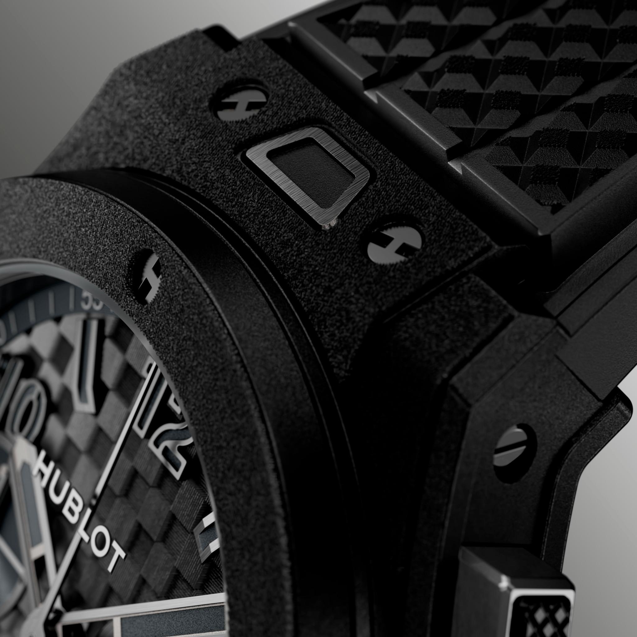 Big Bang Original Soft Touch All Black | 43mm, Titanium and Black Rubber