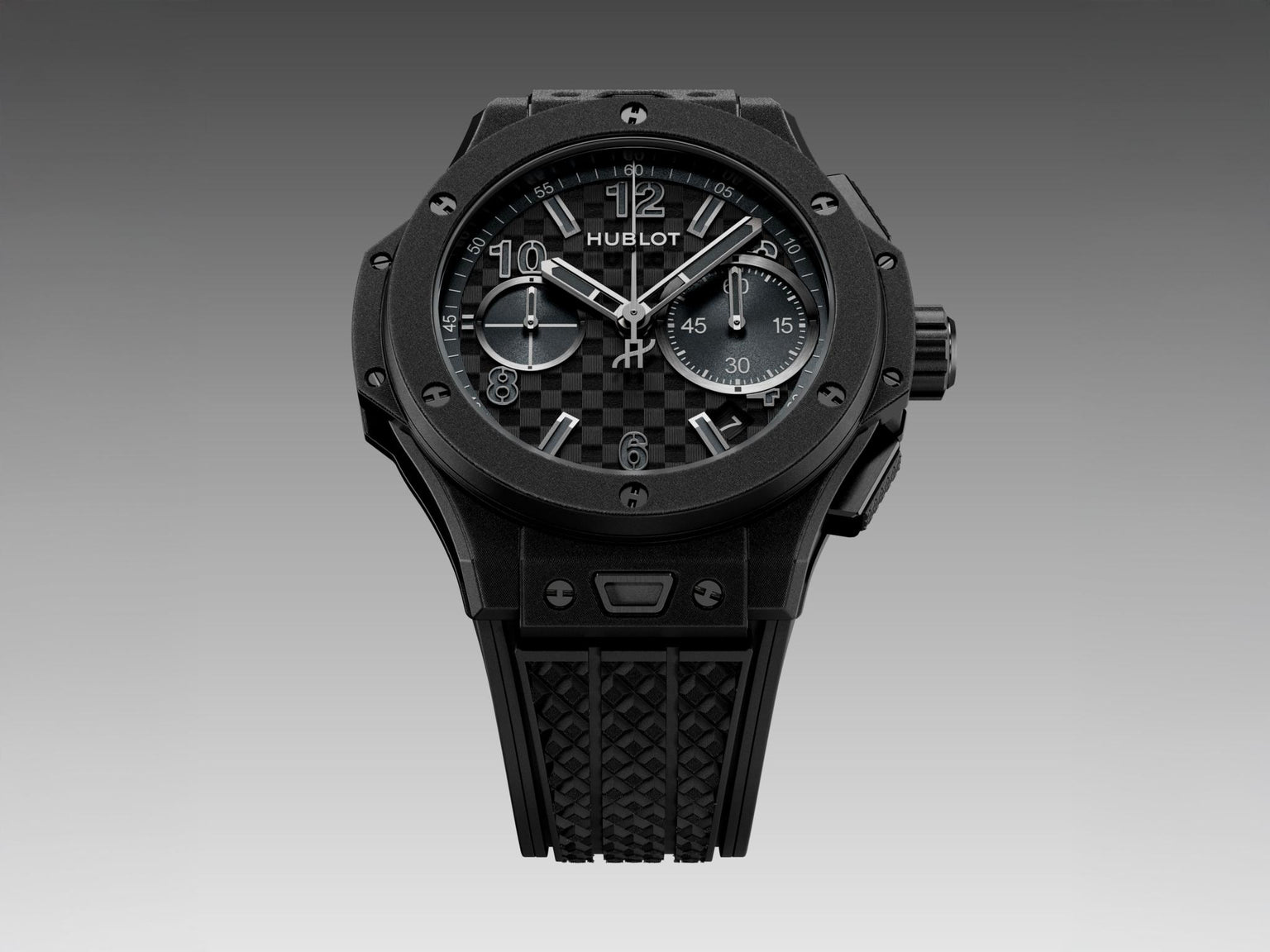 Big Bang Original Soft Touch All Black | 43mm, Titanium and Black Rubber