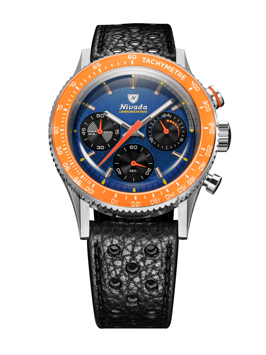 Chronoking Mecaquartz Racing Blue | 38mm, Mens Watch