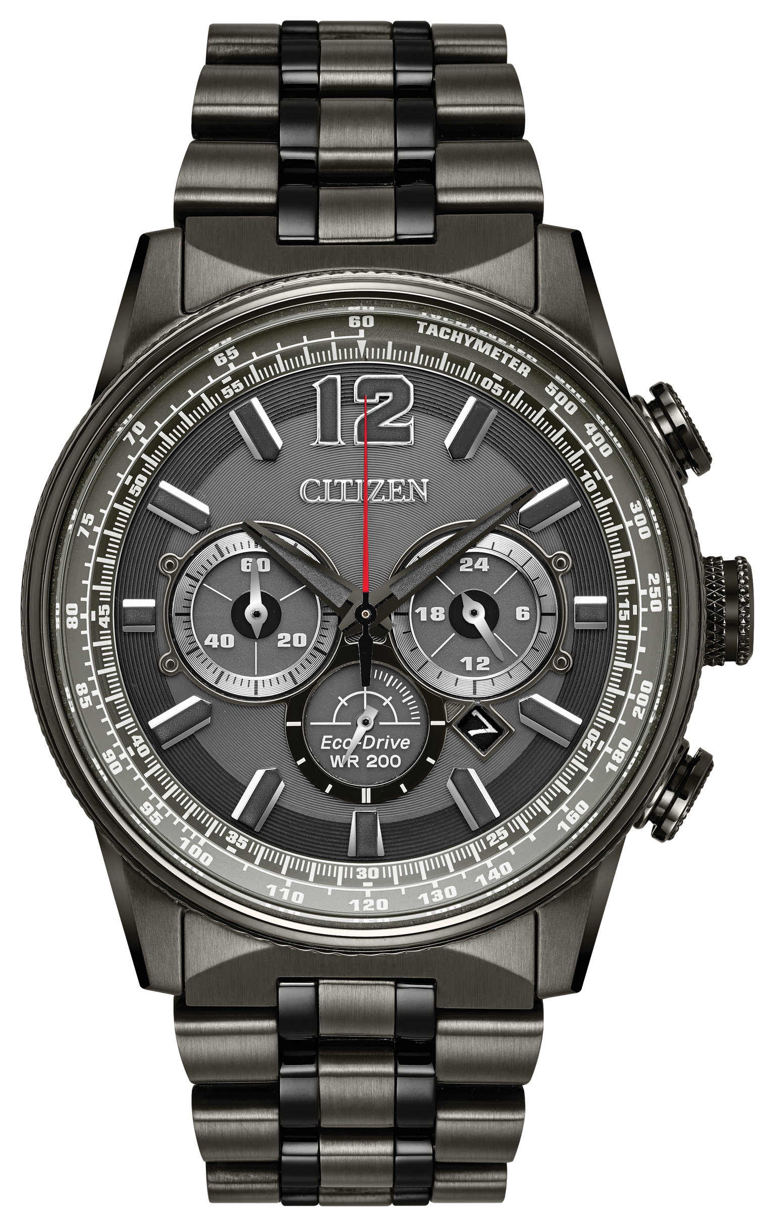 Citizen Nighthawk Sport Casual Steel 43 mm Eco Drive