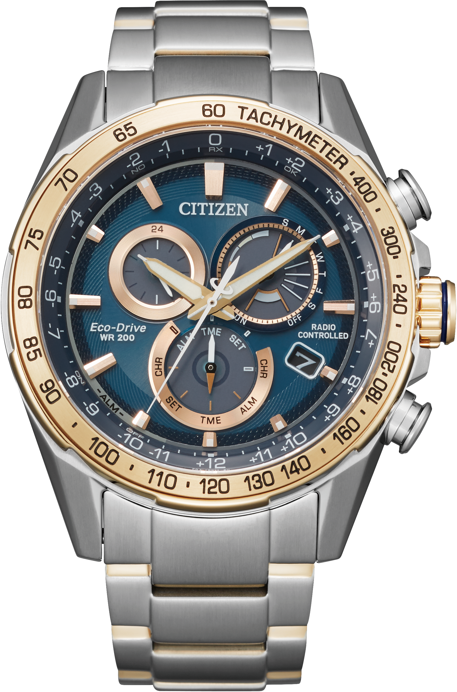 Citizen PCAT Steel 43 mm Eco Drive