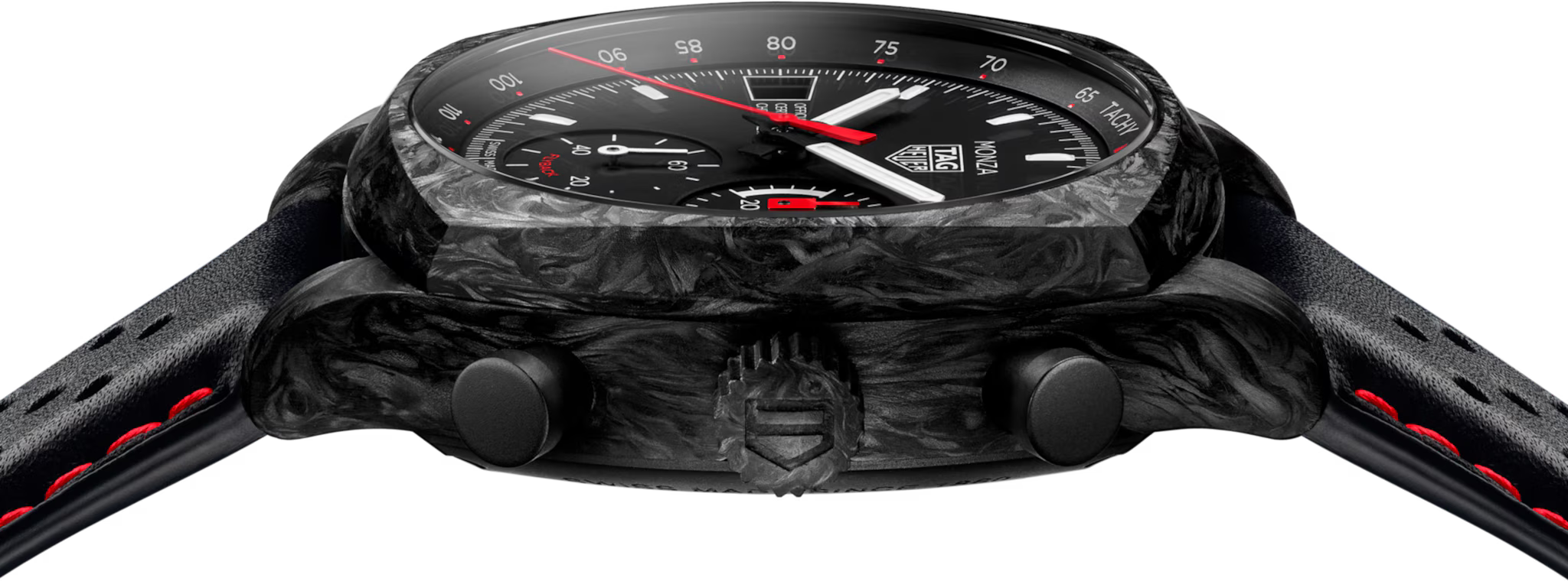Monza Flyback Chronograph Limited Edition | 42mm, Carbon, Men's Watch