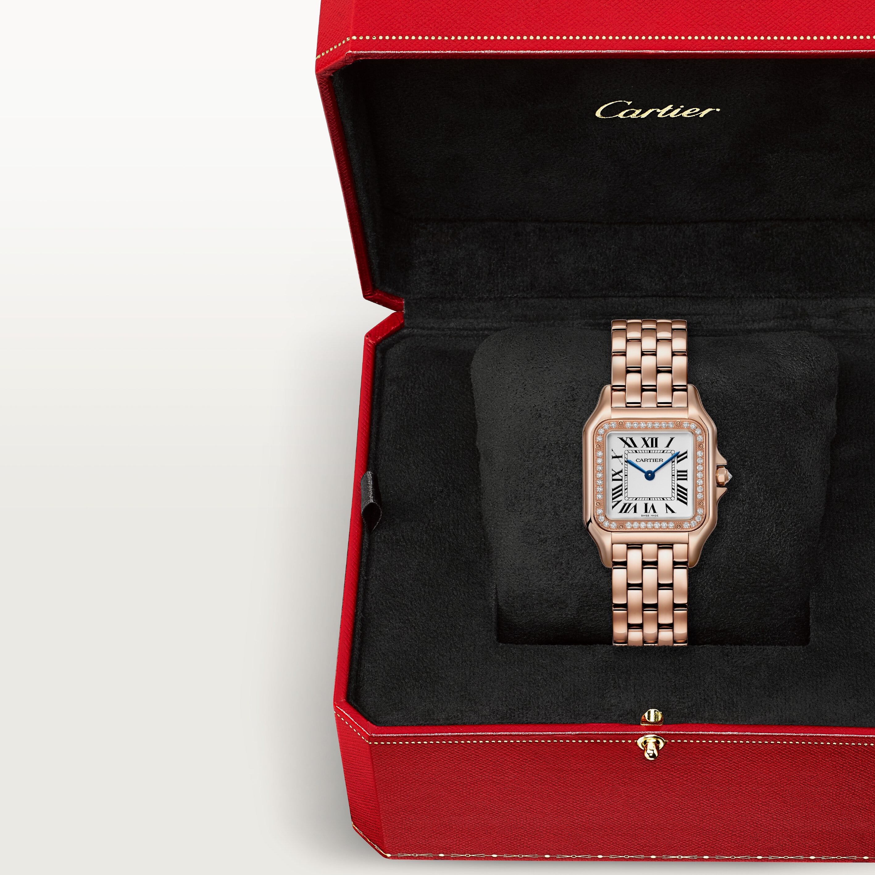 Panthère de Cartier Medium Model | Quartz Movement, Rose Gold, Diamonds
